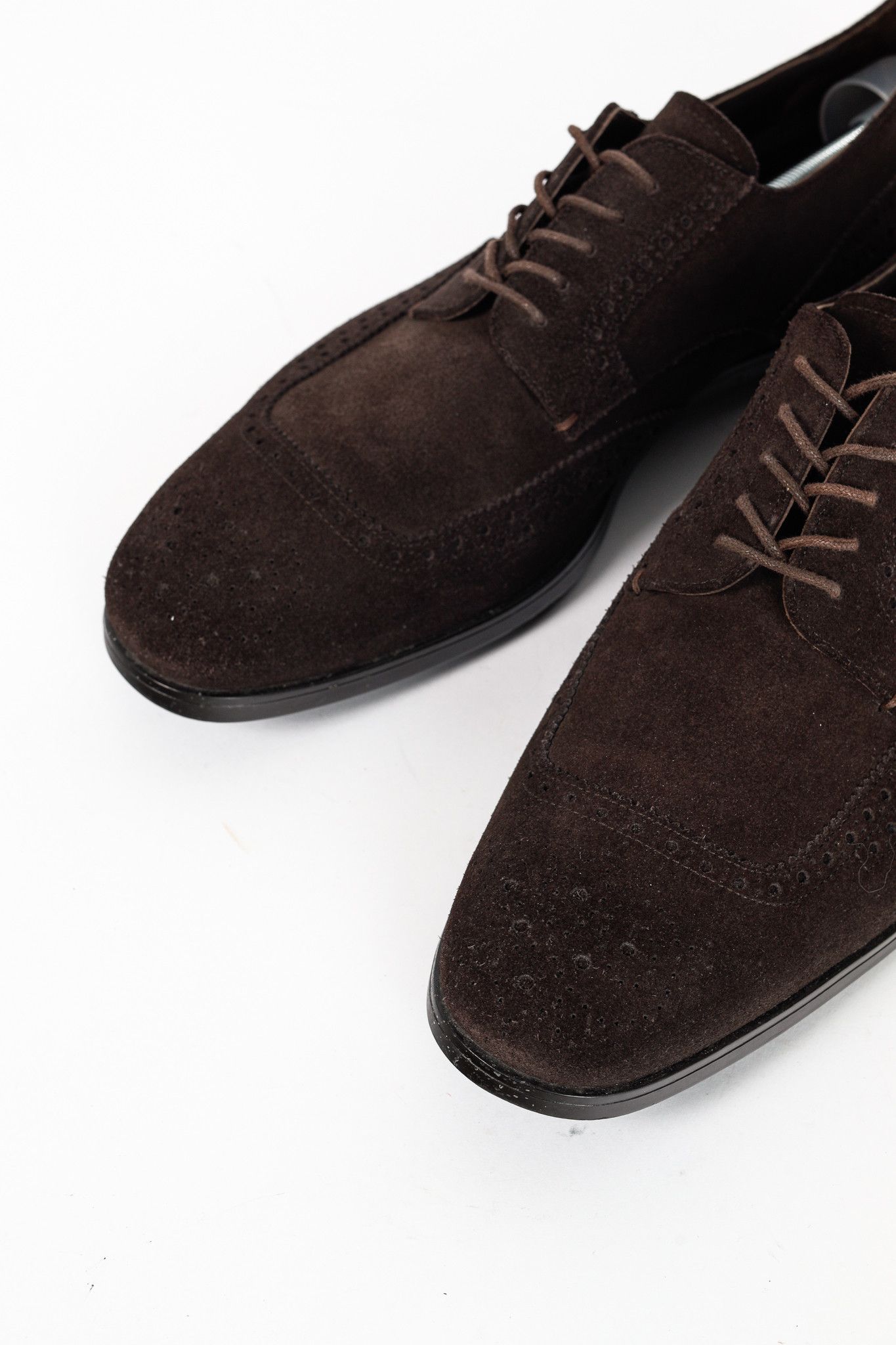Prada Prada Moro Suede Wingtip Derbies Size US 10 / EU 43 - 6 Thumbnail