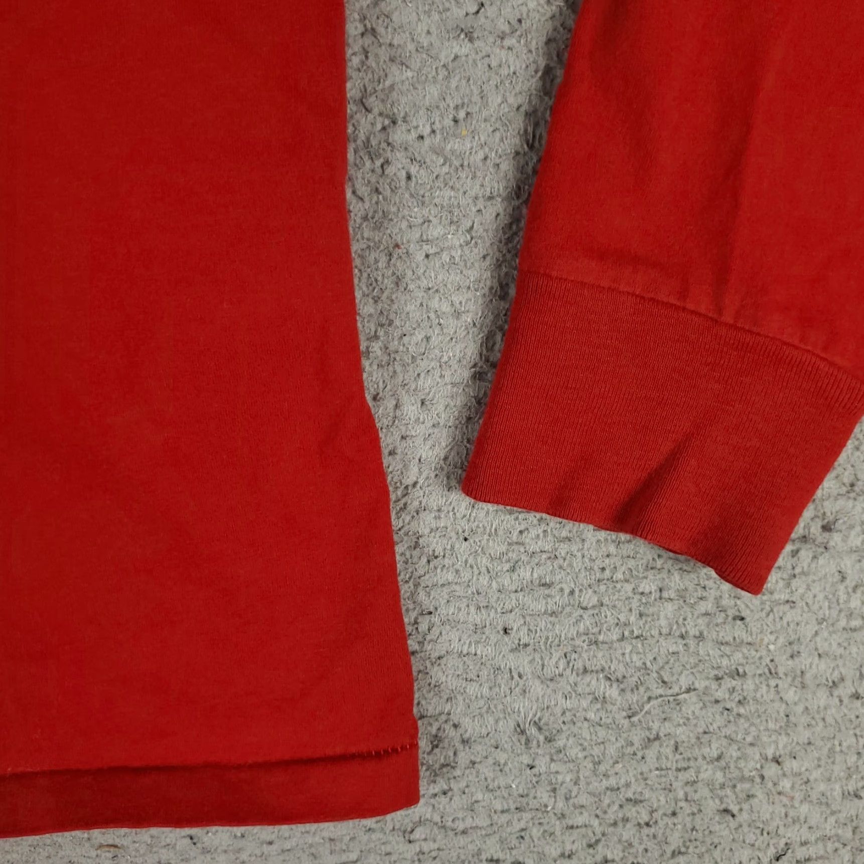 Ralph Lauren Ralph Lauren Polo Shirt Mens Small Red Pony Long Sleeve Crew Neck Cotton Size US S / EU 44-46 / 1 - 5 Thumbnail