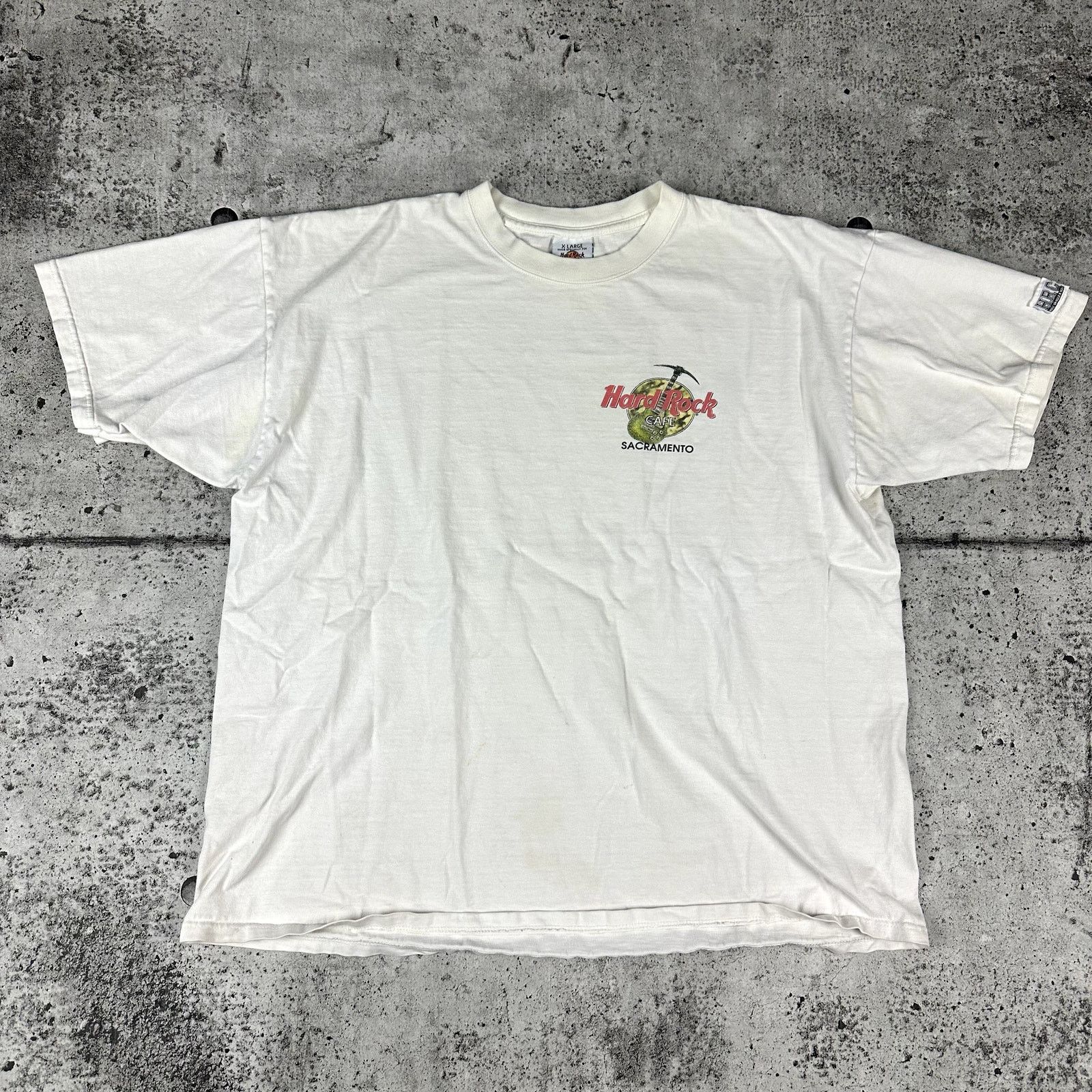 Hard Rock Cafe Hard Rock Cafe Sacramento Shirt XL USA Made Size US XL / EU 56 / 4 - 2 Thumbnail
