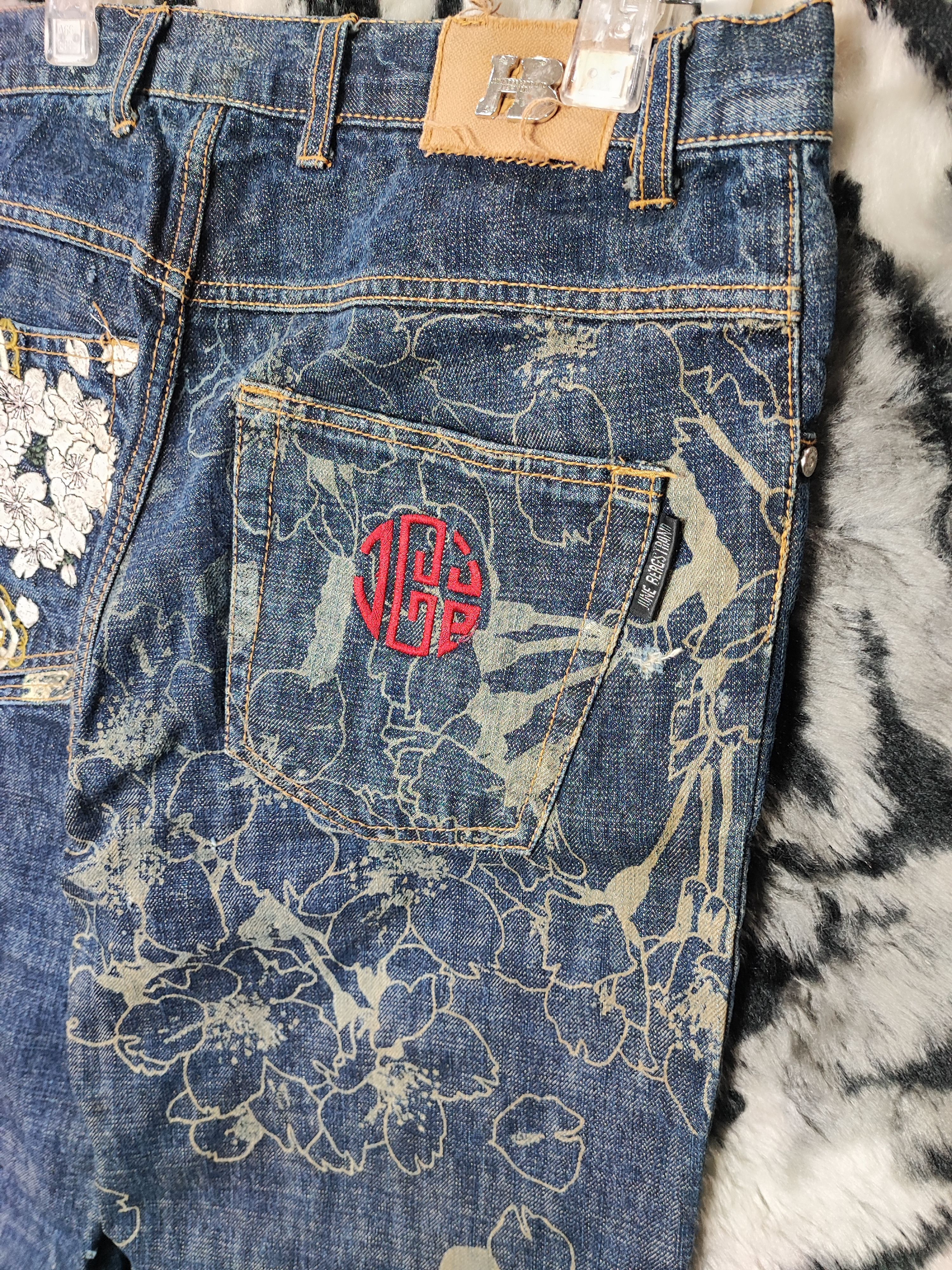 Karakuri Tamashii JUNE BERGSTRAND DENIM SUKAJAN INSPIRED KARAKURI TAMASHI Size US 31 - 14 Thumbnail