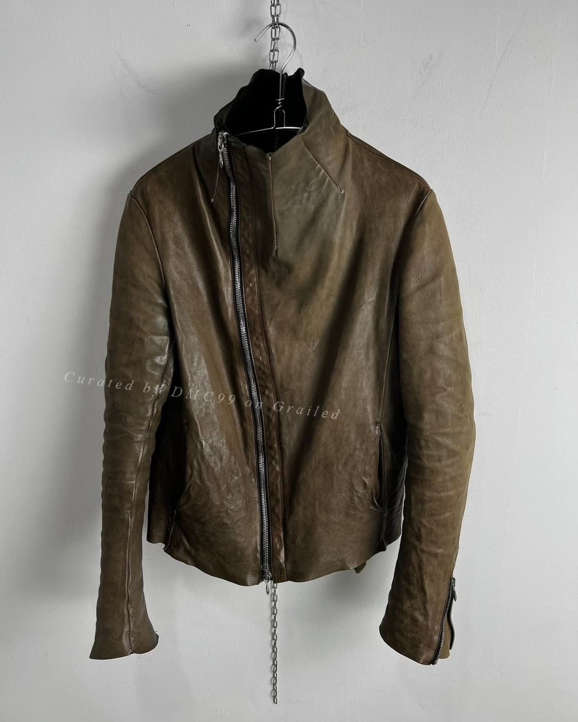 Isamu Katayama Backlash Incarnation Sheepskin Leather Jacket Size US S / EU 44-46 / 1 - 1 Thumbnail