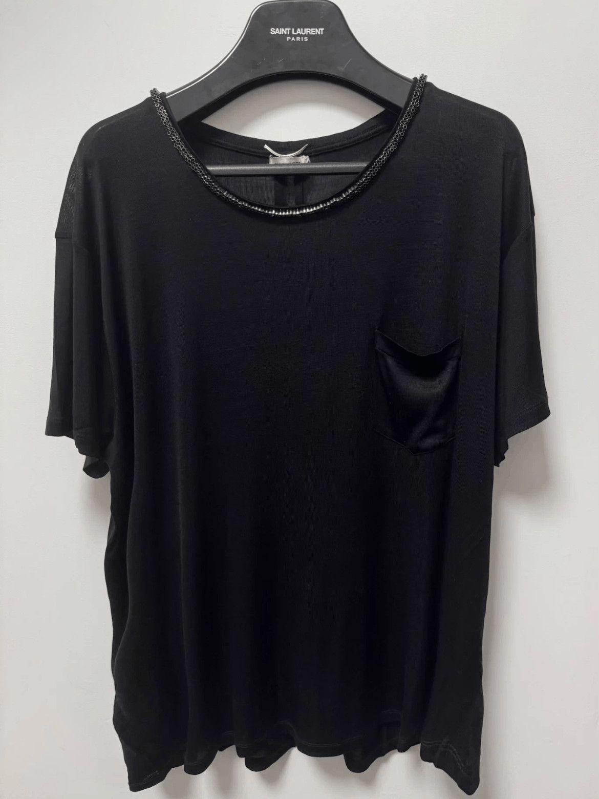 Other Saint Laurent Paris by Hedi 13AW Runway Tee-2508 Size US XL / EU 56 / 4 - 1 Thumbnail