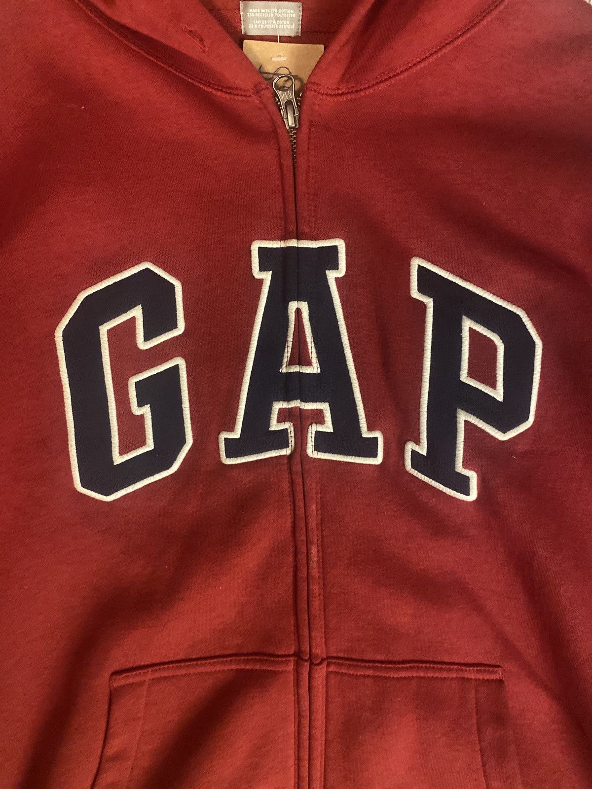 Gap Red/Navy Blue Gap Hoodie Size US L / EU 52-54 / 3 - 3 Thumbnail
