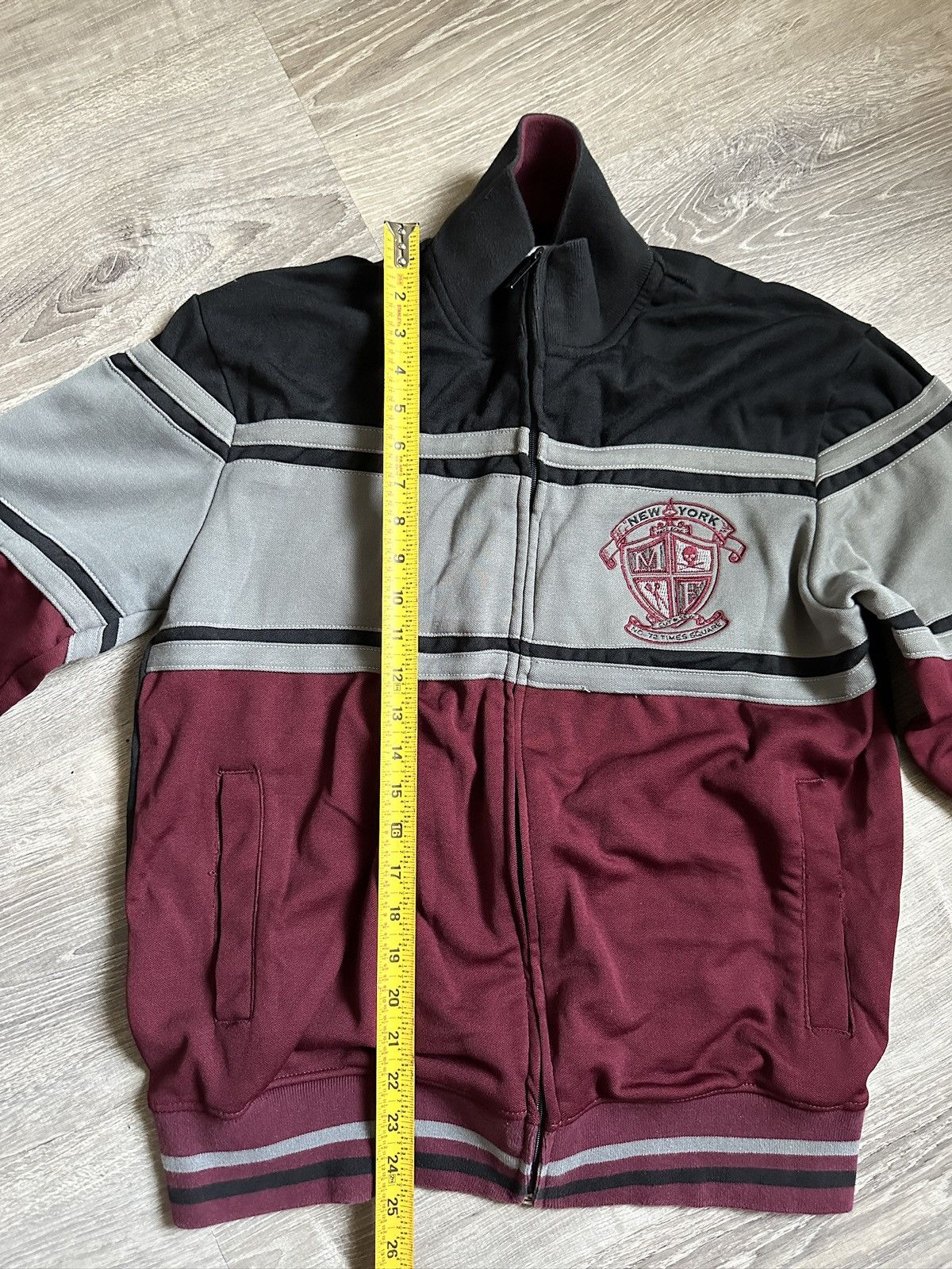 Marc Ecko × Vintage Marc Ecko New York Zip Up Sweater Size US M / EU 48-50 / 2 - 4 Thumbnail