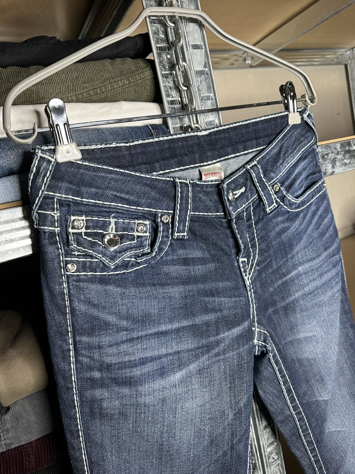 True Religion True Religion DISCO BILLY BIG T Bootcut Jeans Stitch Size 26 Size 26" / US 2 / IT 38 - 3 Thumbnail