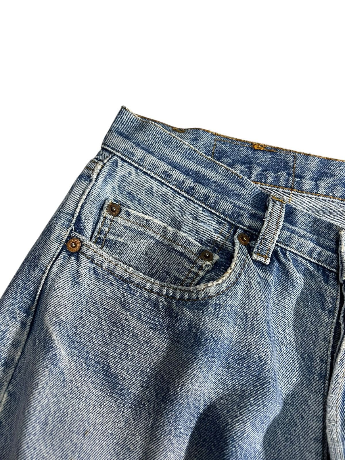 Levi's 80’s Levi’s 501 Light Wash Jean USA Size US 30 / EU 46 - 6 Thumbnail
