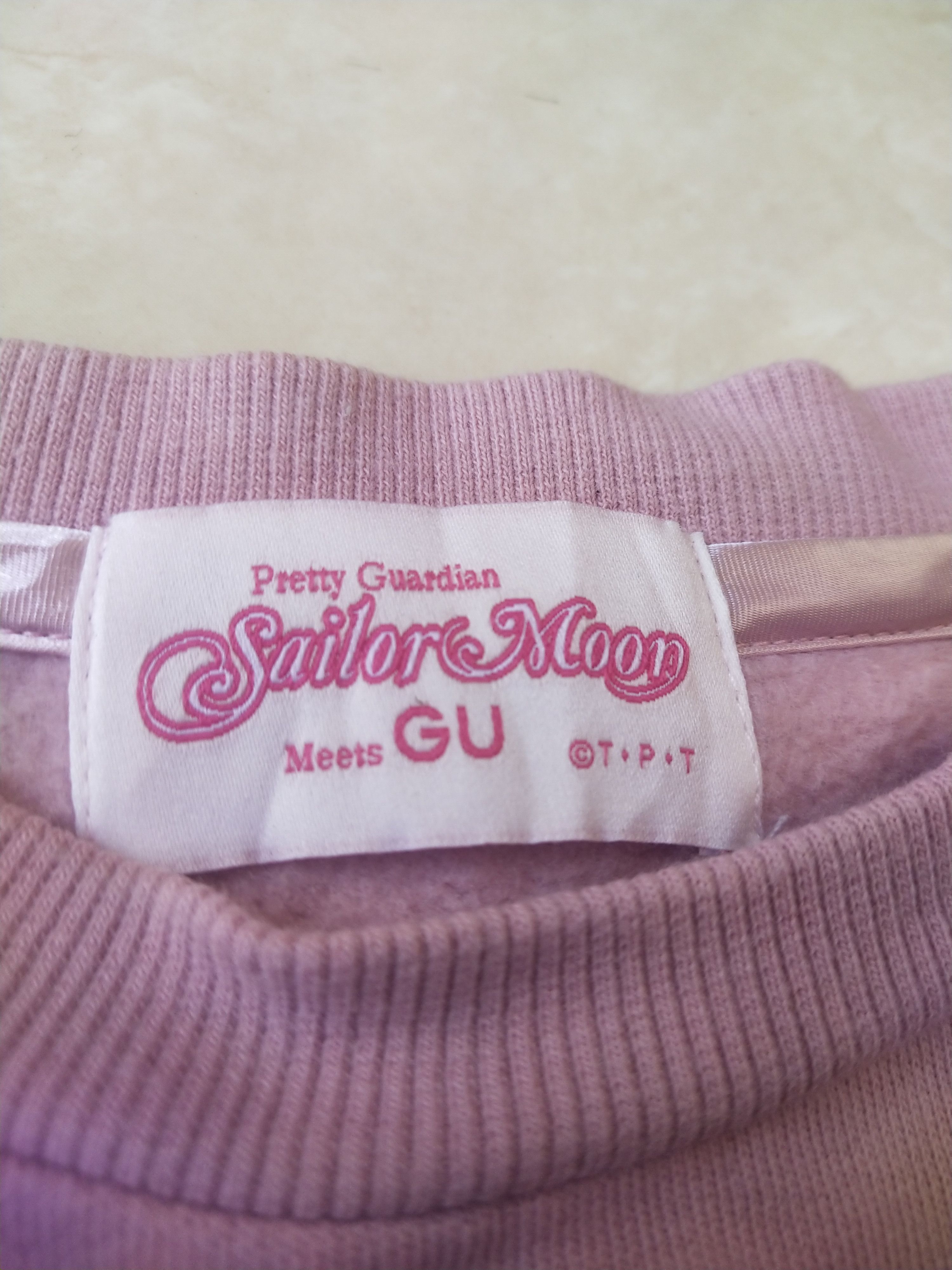 Anime Sailor Moon x GU Pink Lace Sweatshirt Size M / US 6-8 / IT 42-44 - 5 Thumbnail