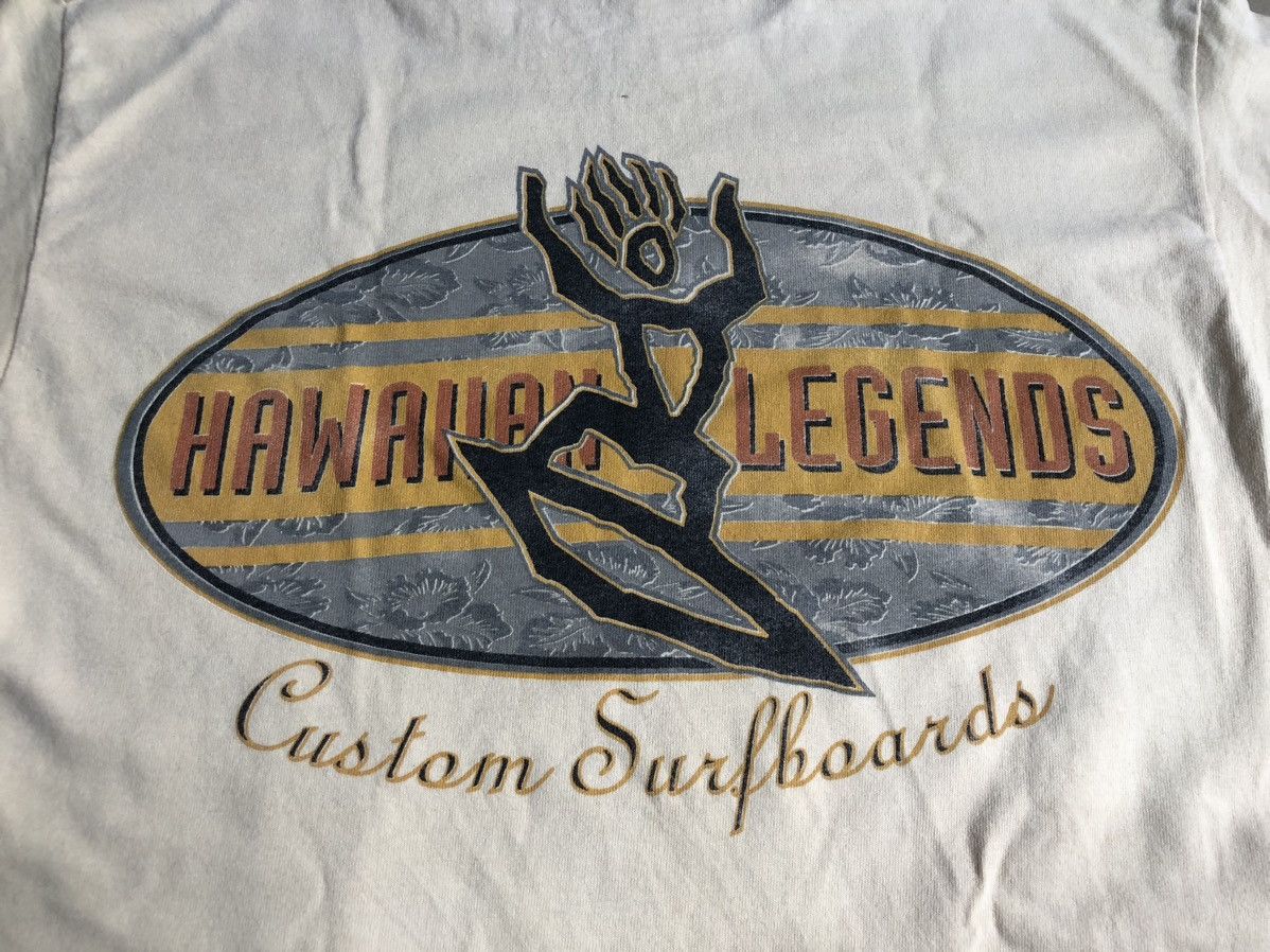 Vintage Vintage 90s Hawaiian Legend Custom Surfboards Size US M / EU 48-50 / 2 - 3 Thumbnail