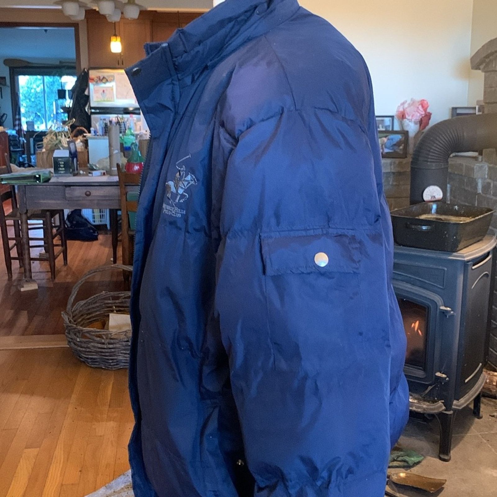 Beverly Hills Polo Club Beverly Hill Polo Club navy blue puffer jacket Size US L / EU 52-54 / 3 - 4 Thumbnail