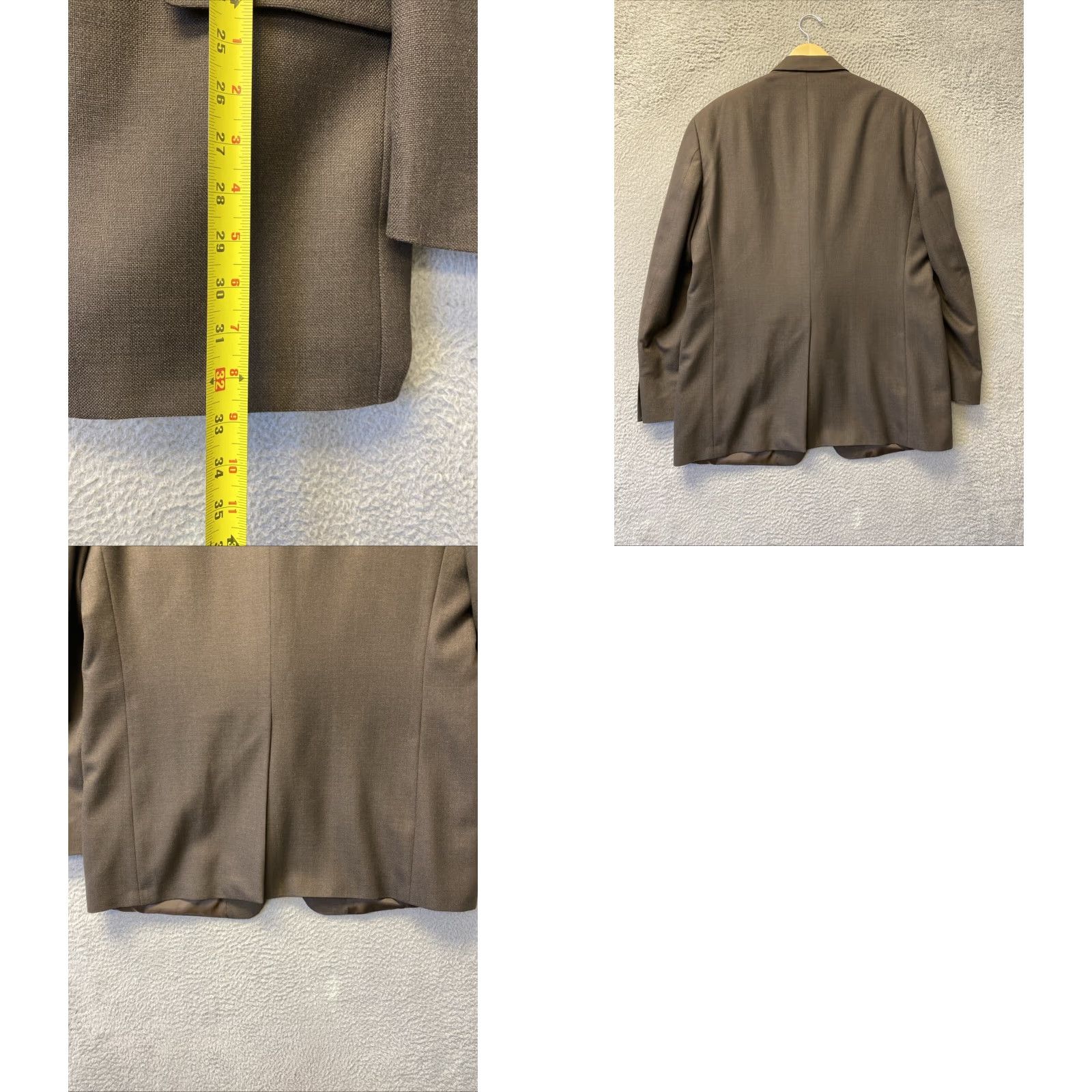 Ralph Lauren Ralph Lauren Green Label Blazer Men 44L Brown Big & Tall Mens Size 44L - 8 Thumbnail