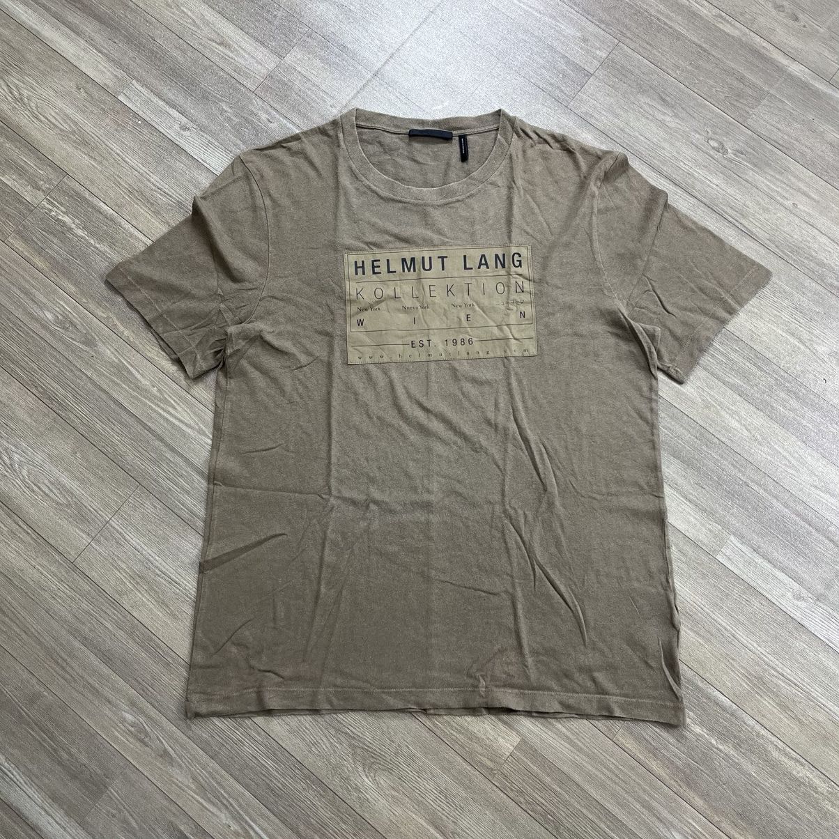 Helmut Lang Luxury Helmut Lang Kollektion Logo Patch Tee Size US M / EU 48-50 / 2 - 1 Thumbnail