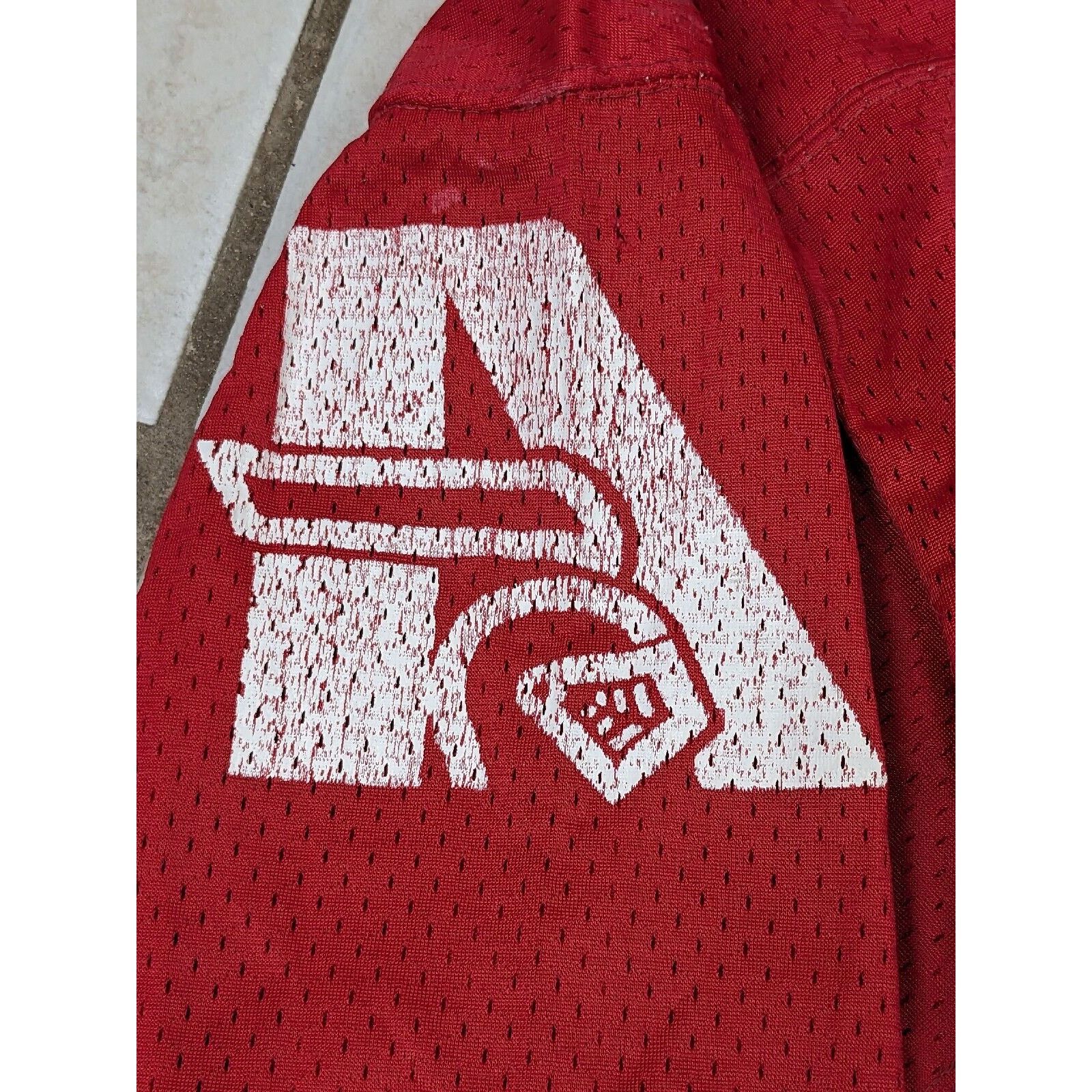 Champion Vtg 1970'S Champion Products Practice JERSEY Red USA RARE Size US M / EU 48-50 / 2 - 6 Thumbnail