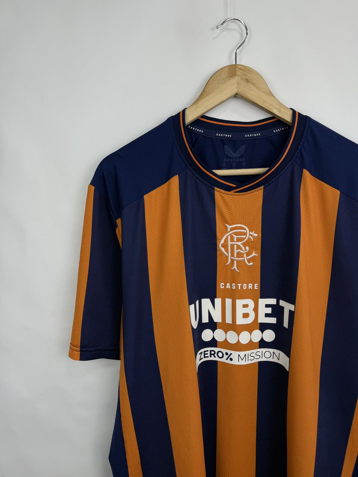 Castore 🏴󠁧󠁢󠁳󠁣󠁴󠁿 2023/24 Castore Glasgow Rangers Football Third Jersey Rare Size US XXL / EU 58 / 5 - 3 Thumbnail
