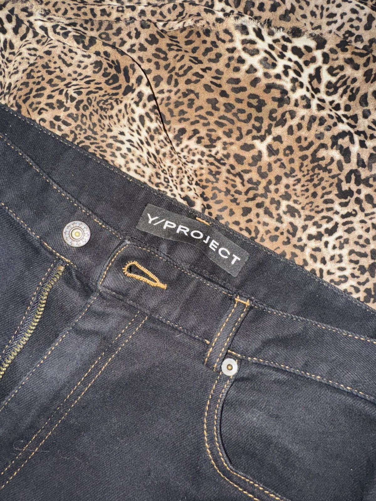 Y/Project Y/Project slim skinny jeans with back cut out Size 28" / US 6 / IT 42 - 5 Thumbnail
