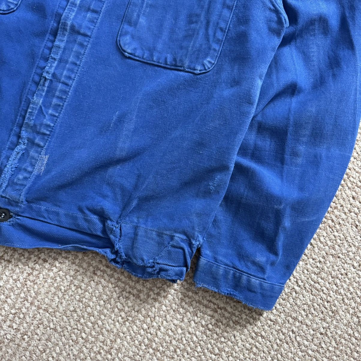 Le Laboureur 80s Lutteurs vintage distressed worn works sanfor jacket Size US L / EU 52-54 / 3 - 7 Thumbnail
