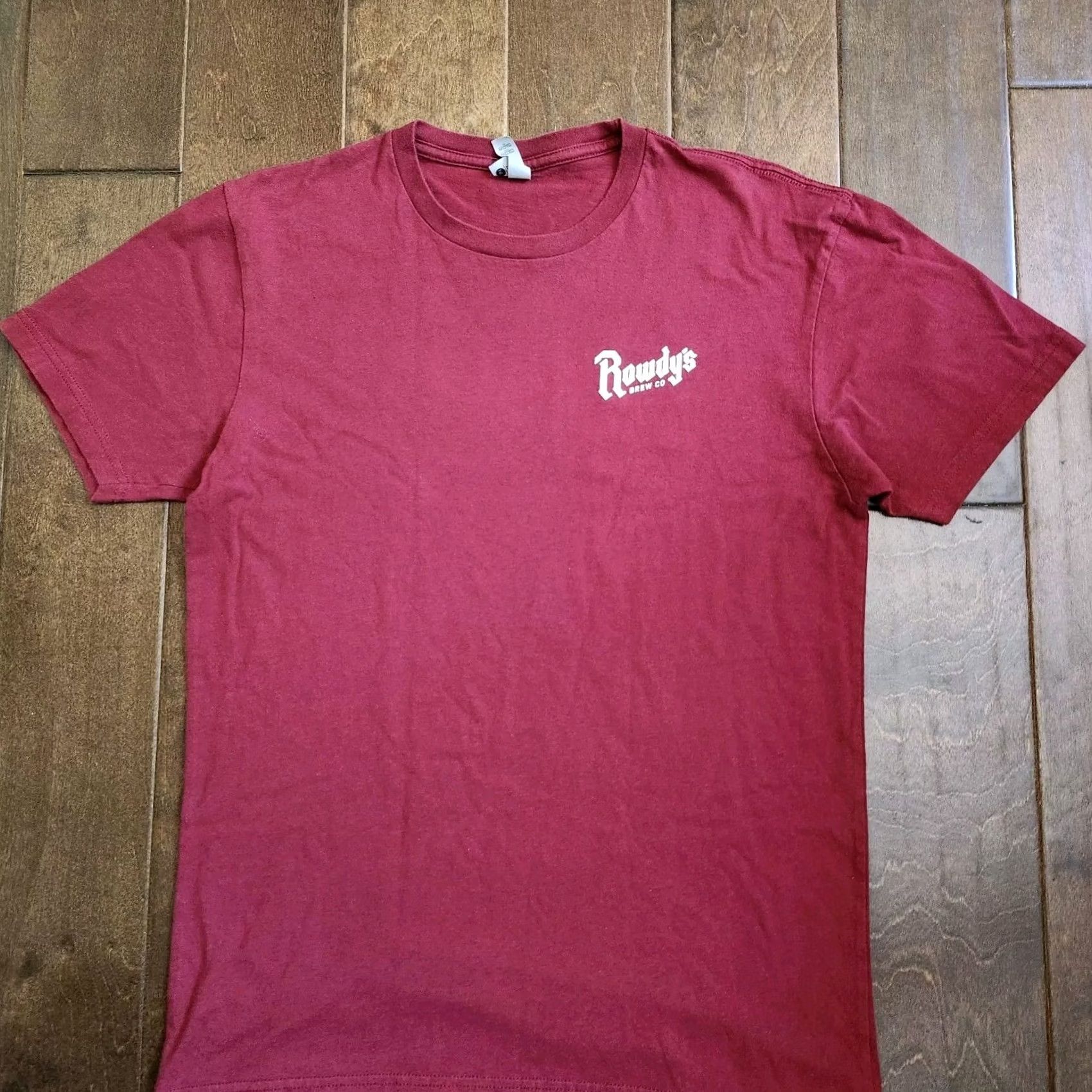 CO Rowdy's Brew Co Men's Red Next Apparel Shirt - Size M Size US M / EU 48-50 / 2 - 3 Thumbnail
