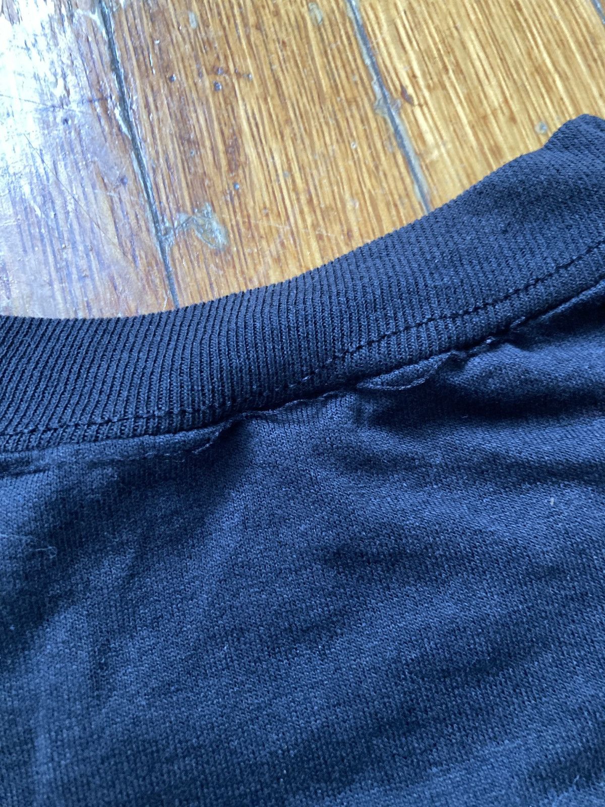Jerzees Vintage Black Single Stitch Workwear Tee Size US XL / EU 56 / 4 - 5 Thumbnail
