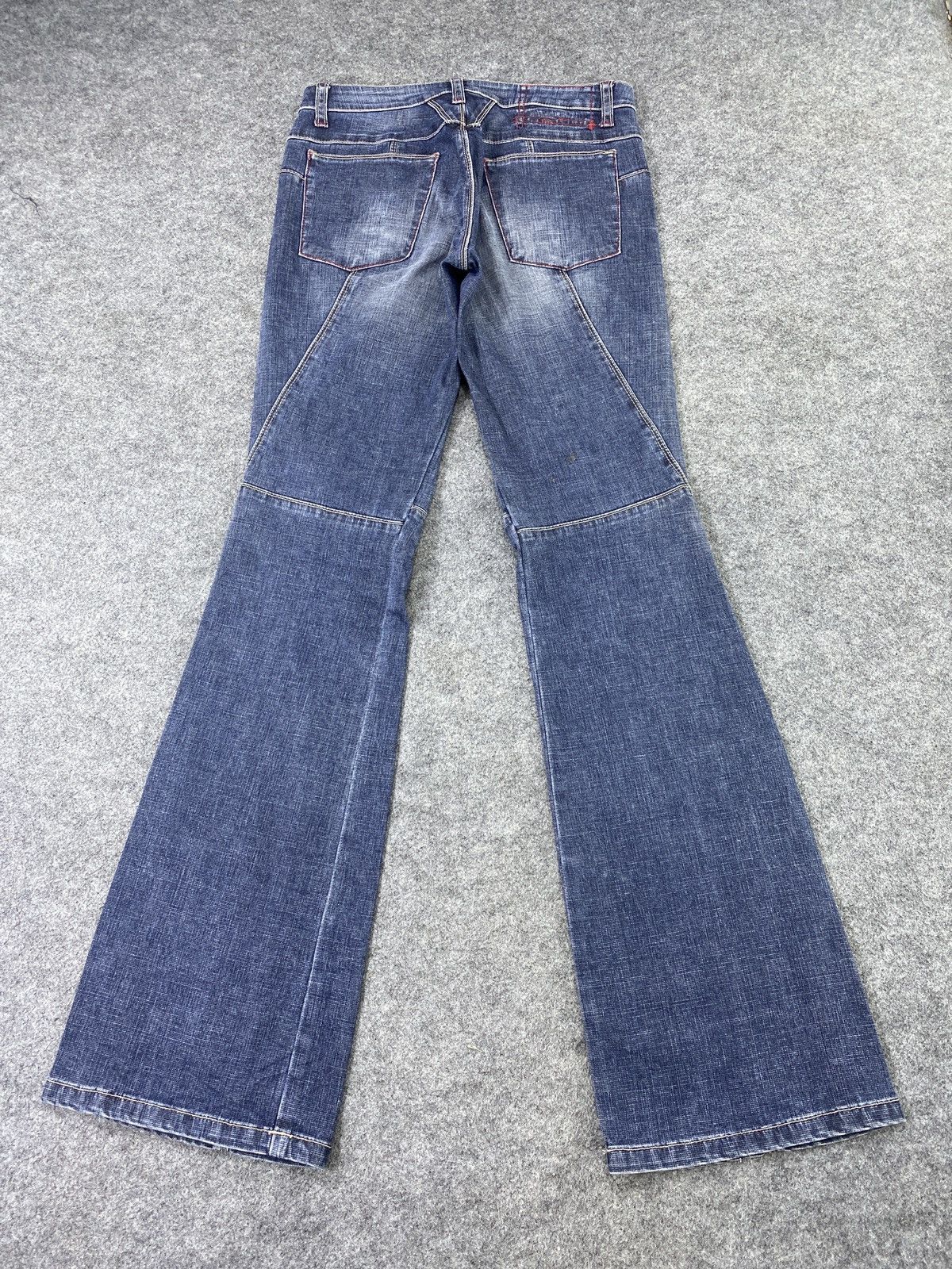 Japanese Brand × Marithe + Francois Girbaud Marithe Francois Girbaud Flare Jeans - J1079 Size 28" / US 6 / IT 42 - 5 Thumbnail