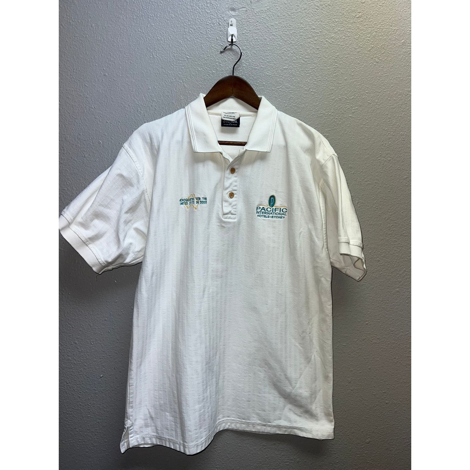 Vintage Vintage United States Headquarter Polo Shirt Australia XL Size US XL / EU 56 / 4 - 1 Thumbnail
