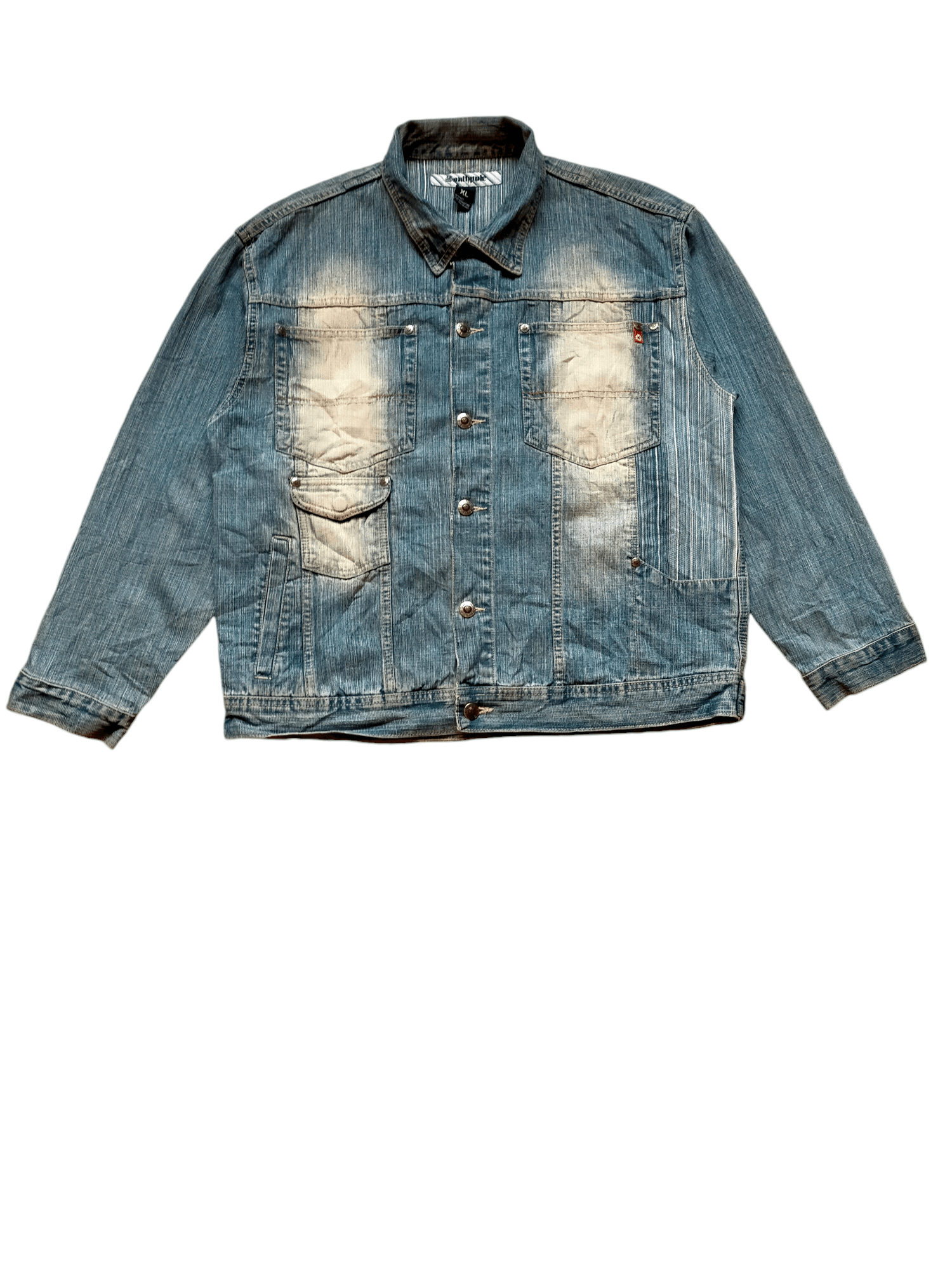 Southpole Southpole Denim Trucker Jacket Jeans Size US XL / EU 56 / 4 - 2 Thumbnail