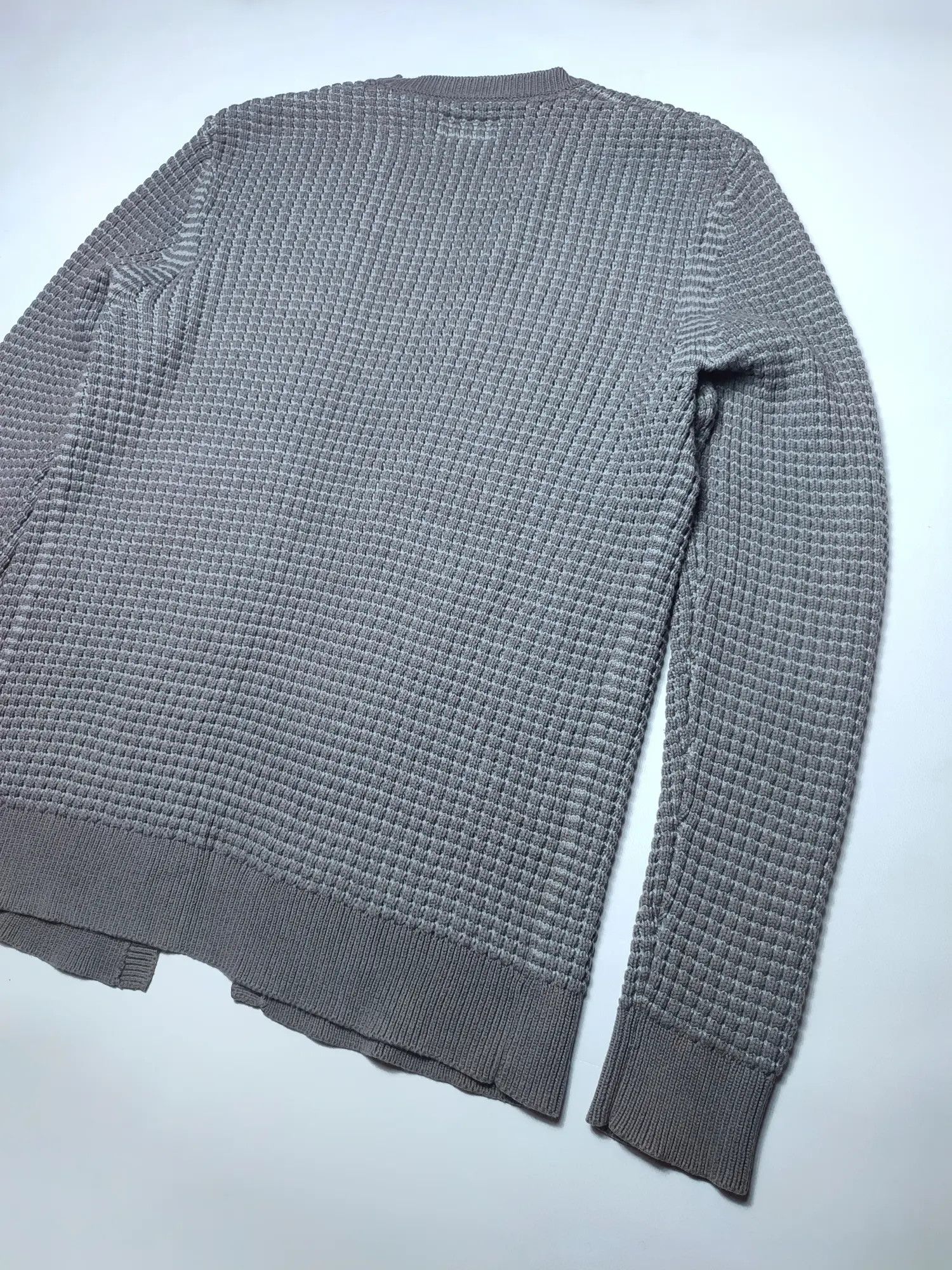 Allsaints Allsaints Open Waffle Heavy Cardigan Size US L / EU 52-54 / 3 - 16 Thumbnail