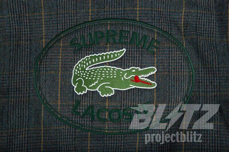 Supreme FW19 SUPREME LACOSTE WOOL BOMBER JACKET PLAID S Size US S / EU 44-46 / 1 - 4 Thumbnail