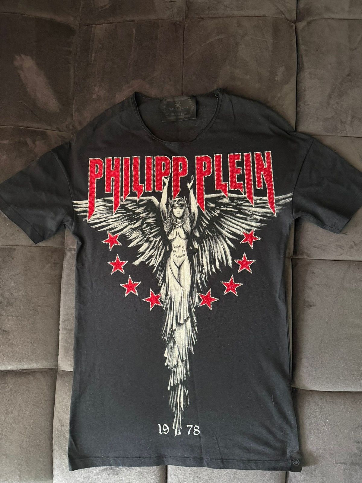 Philipp Plein Philipp Plein crystals t-shirt Size US S / EU 44-46 / 1 - 1 Thumbnail