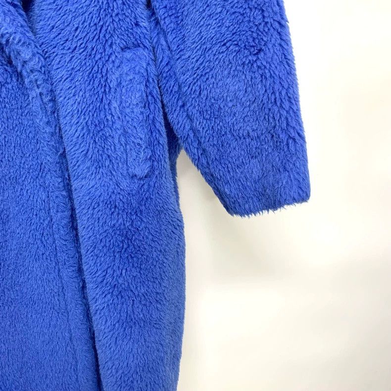 Max Mara Max Mara Royal Blue Teddy Jacket Size S / US 4 / IT 40 - 6 Thumbnail