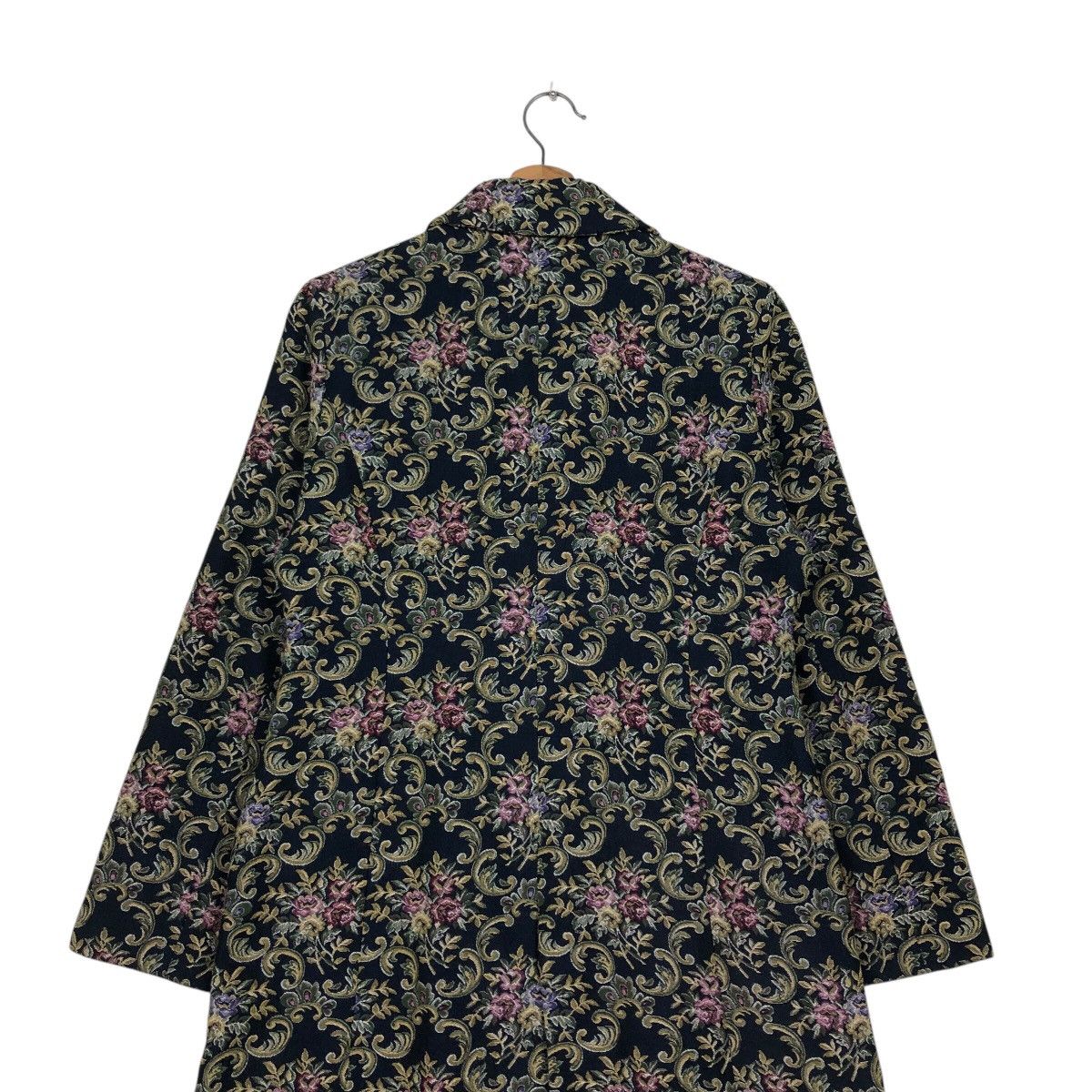 Designer × Japanese Brand × Vintage 📌Vtg Long Jacket Floral Quilted Atsuki Onishi Issey Miyake Size US M / EU 48-50 / 2 - 11 Thumbnail