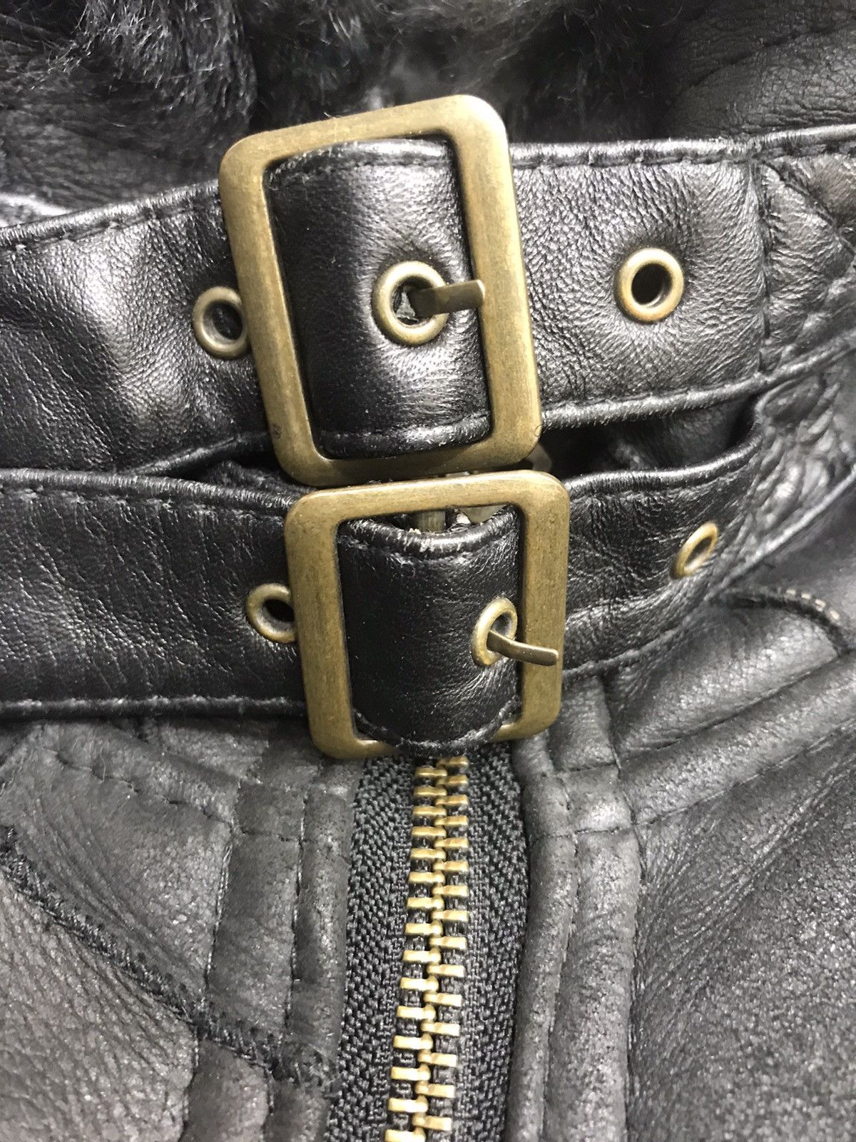 Japanese Brand 💥ARCHIVAL💥Vie Homme Ve Femme Patch Goatskin Leather Jacket Size US S / EU 44-46 / 1 - 25 Thumbnail