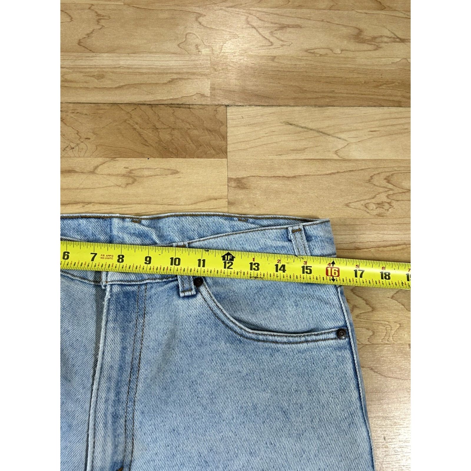 Levi's VINTAGE Levi’s Silver Medal Jeans Mens Regular 32 Blue Denim 26in 90s USA Skateboard Straight Pockets Size US 32 / EU 48 - 4 Thumbnail