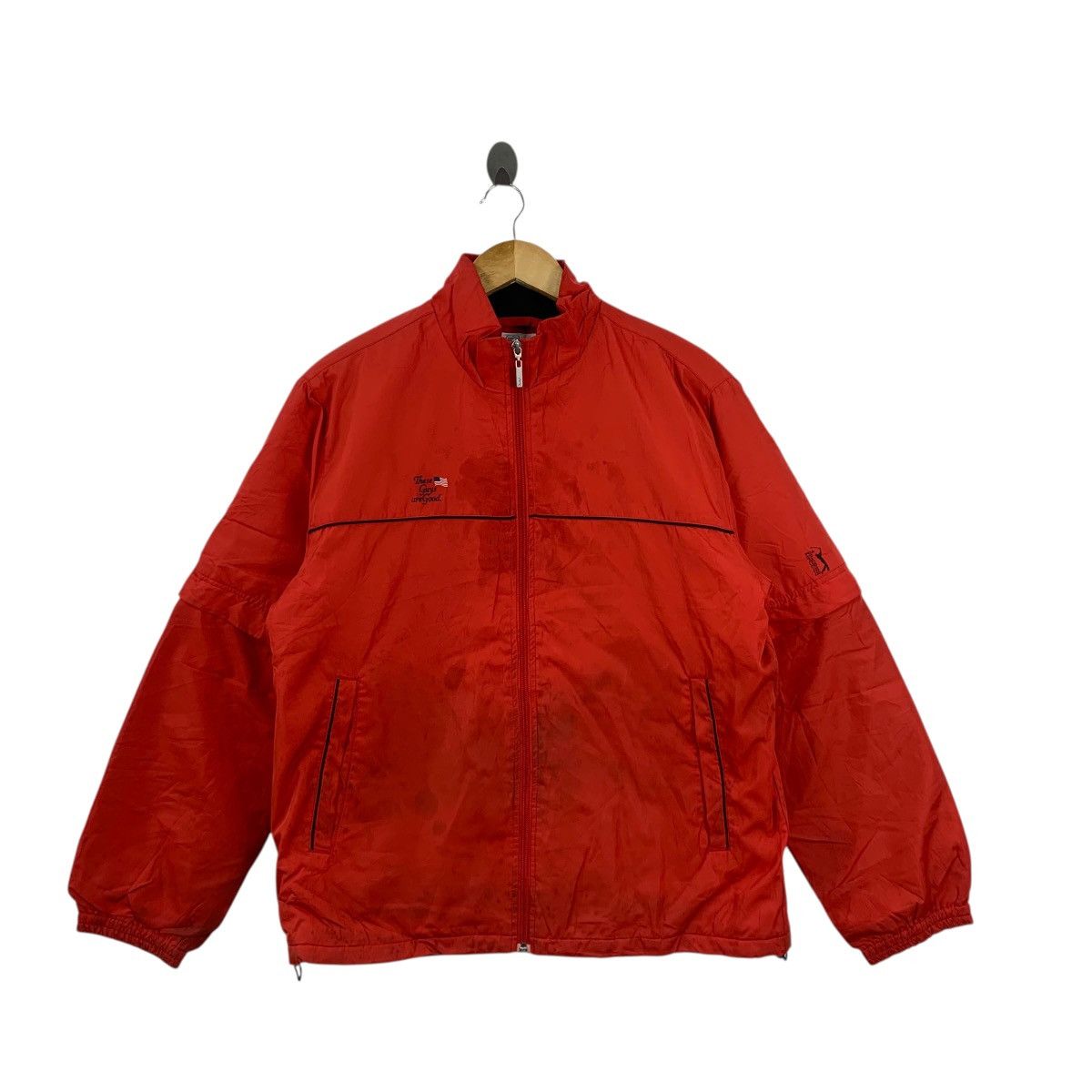 PGA Tour Vintage PGA TOUR GOLF Tiger Woods Puffer Jacket Bomber Size US L / EU 52-54 / 3 - 4 Thumbnail