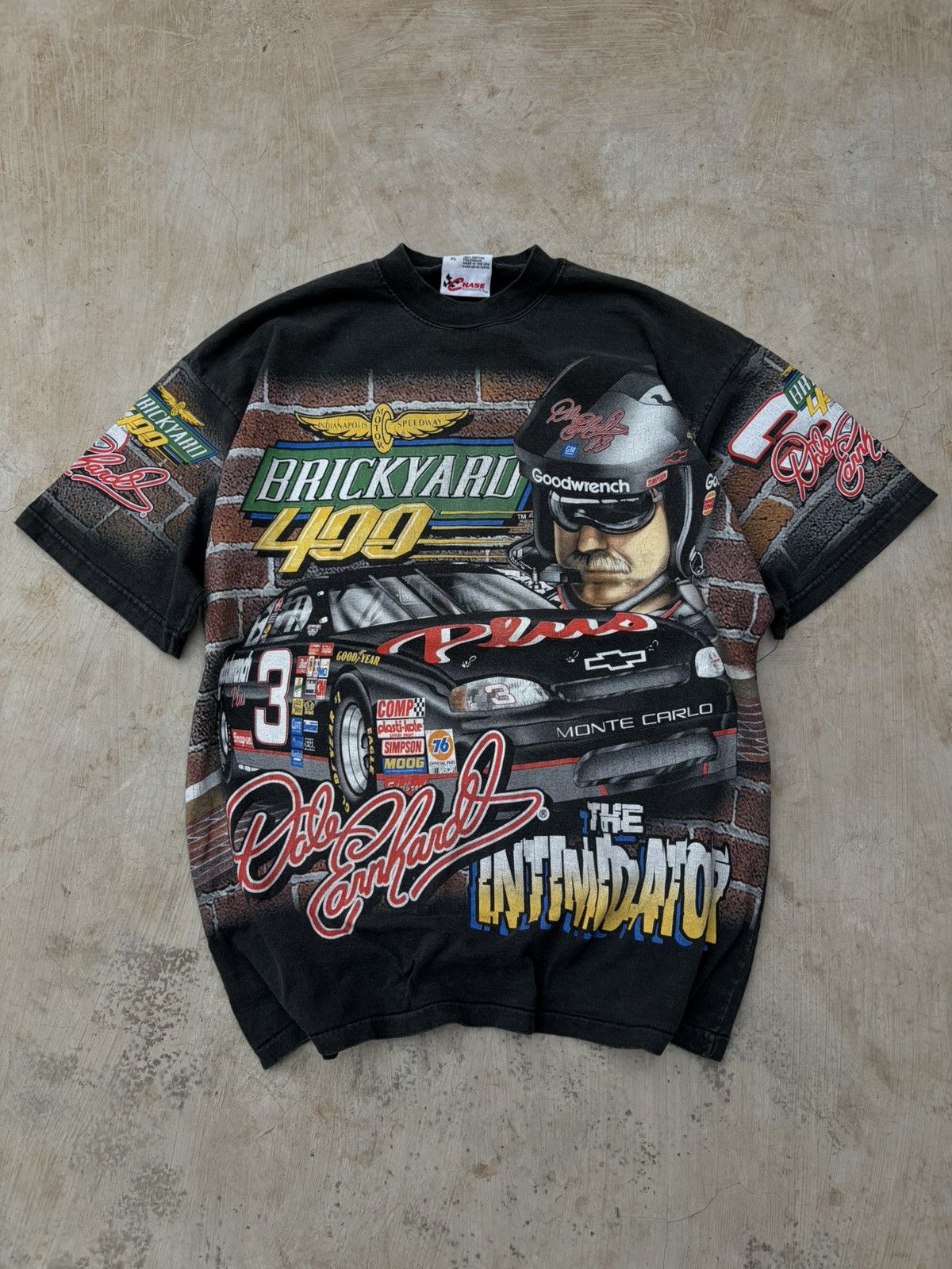 NASCAR vintage 1998 Dale Earnhardt "The Intimidator" NASCAR AOP Size US XL / EU 56 / 4 - 1 Thumbnail