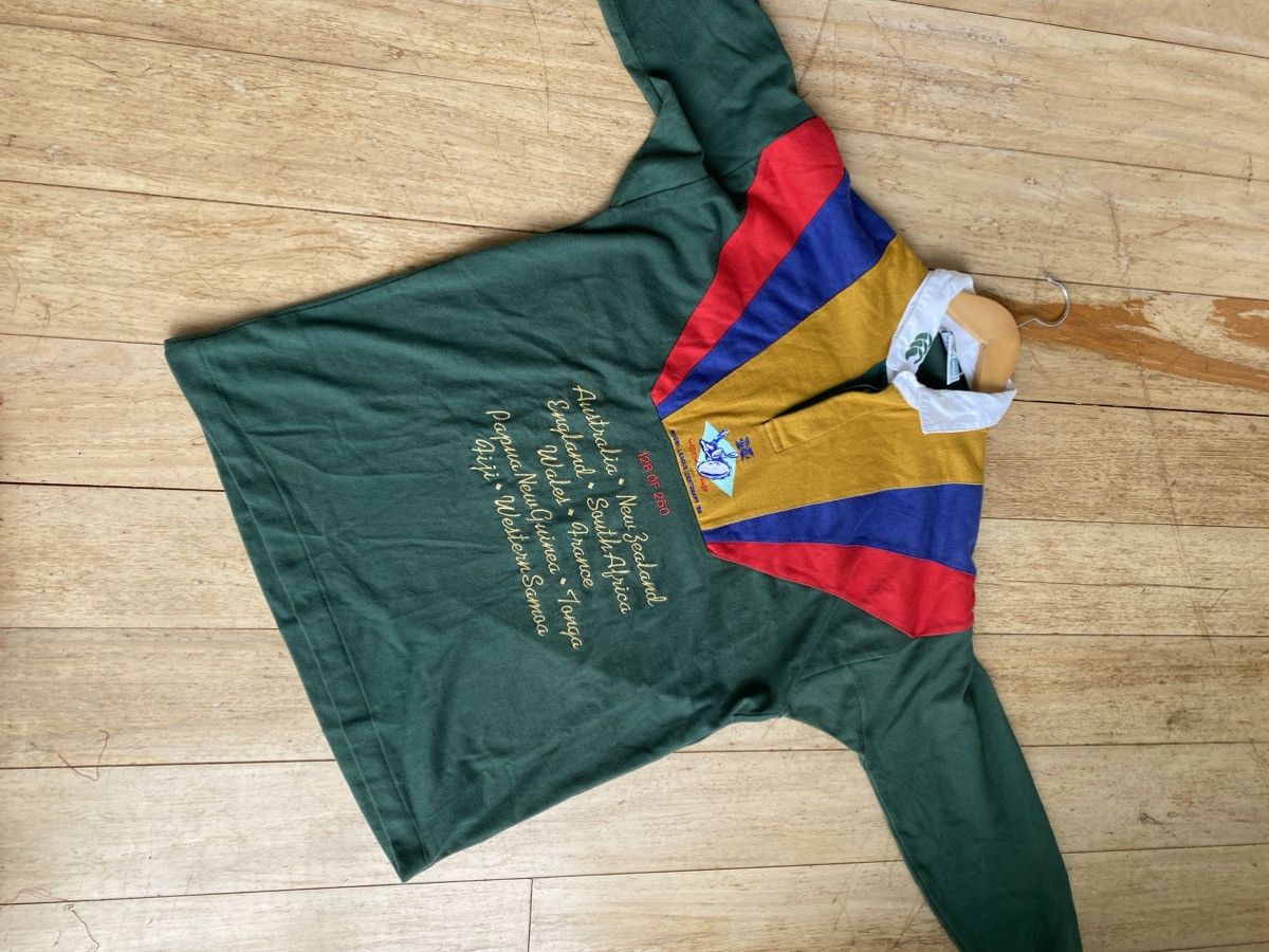 Canterbury of New Zealand Canterbury Rugby League World Cup 95 Jersey 128/250 Size US L / EU 52-54 / 3 - 7 Thumbnail