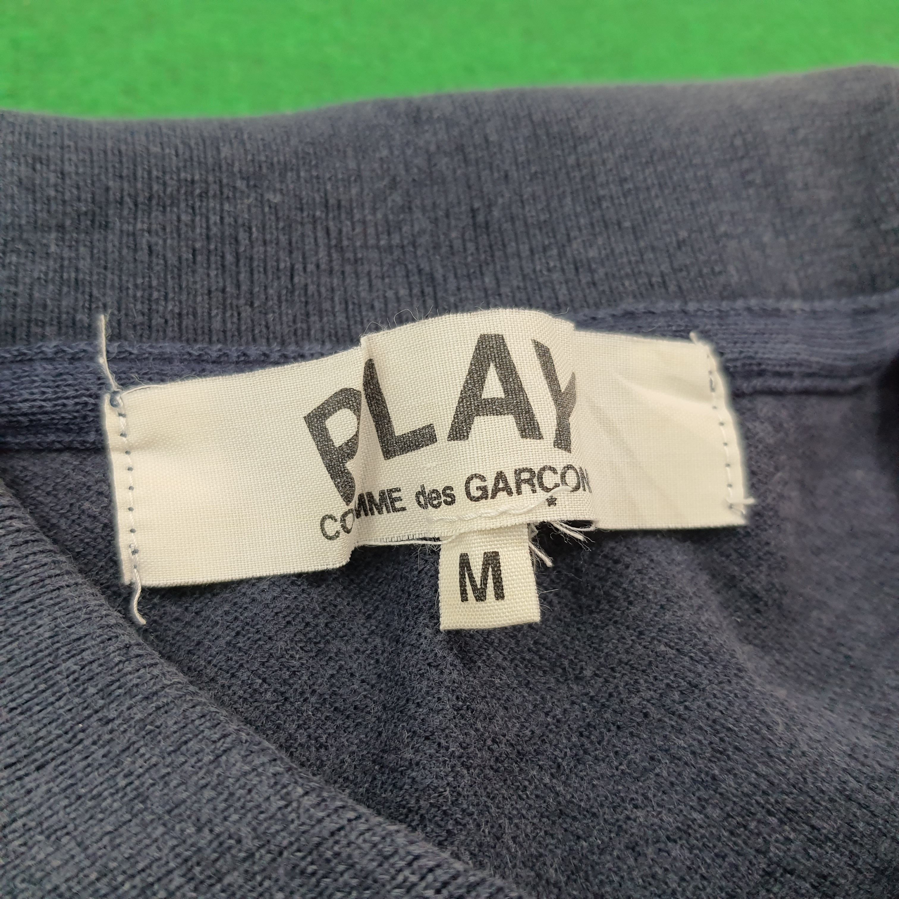 Comme des Garcons PLAY × Japanese Brand × Vintage Vintage Comme Des Garcons Play Japan Brand Polo Shirt Size US S / EU 44-46 / 1 - 3 Thumbnail