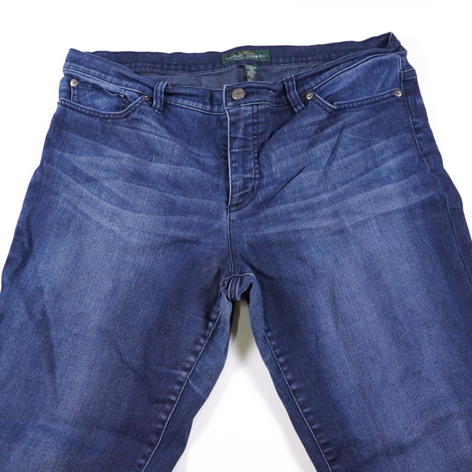 Lauren Ralph Lauren Ralph Lauren Cotton Denim Jeans Straight Leg Pants Size 16 Size 36" / US 14 / IT 50 - 5 Thumbnail