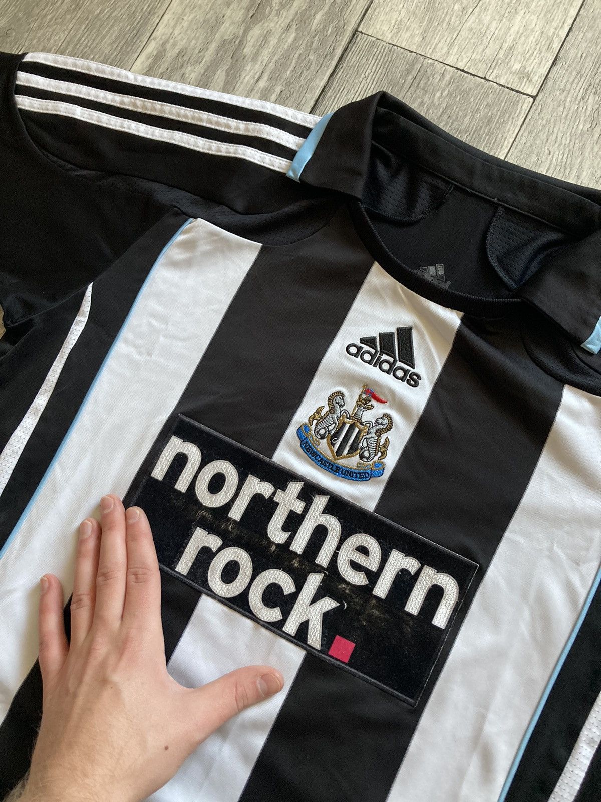 Adidas × Vintage Vintage adidas newcastle united 07/08 soccer football Jersey Size US XXS / EU 40 - 11 Thumbnail