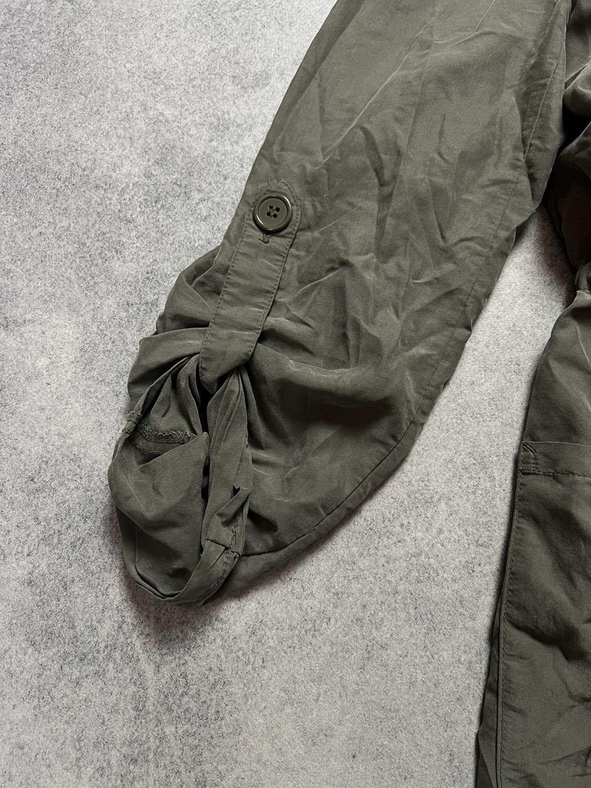 If Six Was Nine Vintage Rick Owens Style Japanese Asymmetrical Trench Size L / US 10 / IT 46 - 5 Thumbnail
