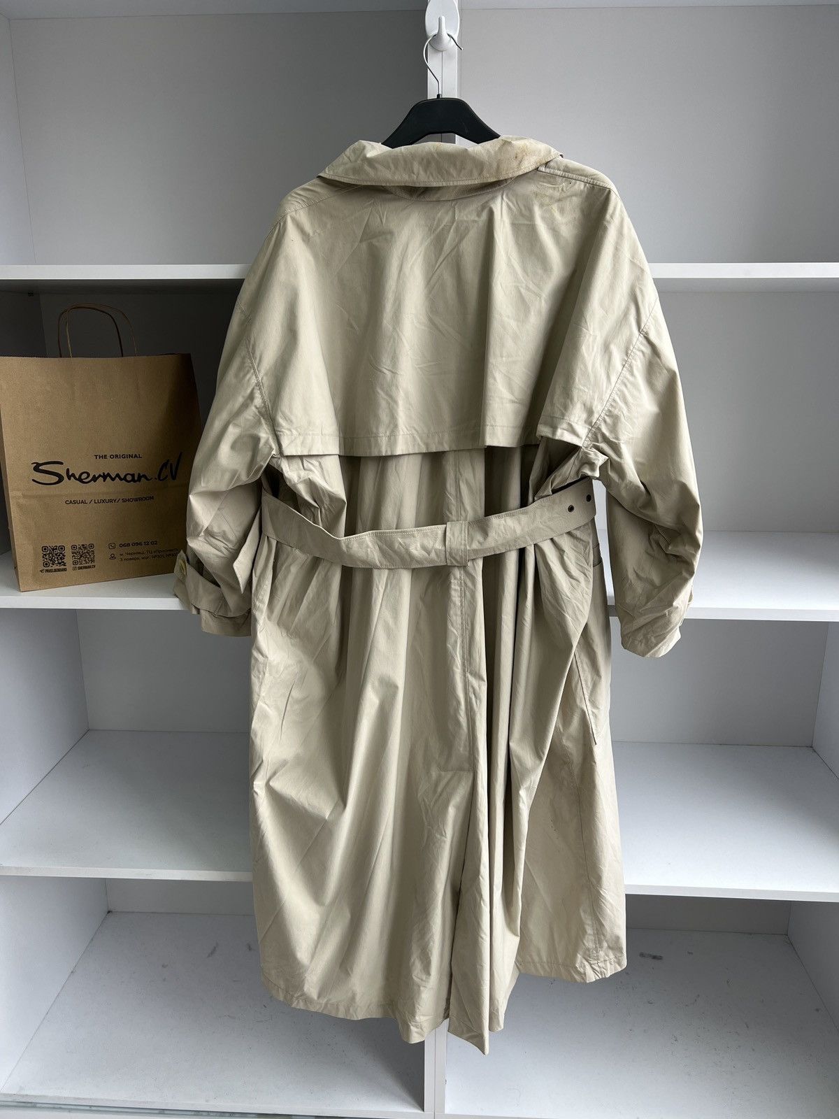 ジャケット・アウター 2001SS JIL SANDER nylon overcoat 2001SS JIL SANDER nylon overcoat Vintage Jil Sander Trench