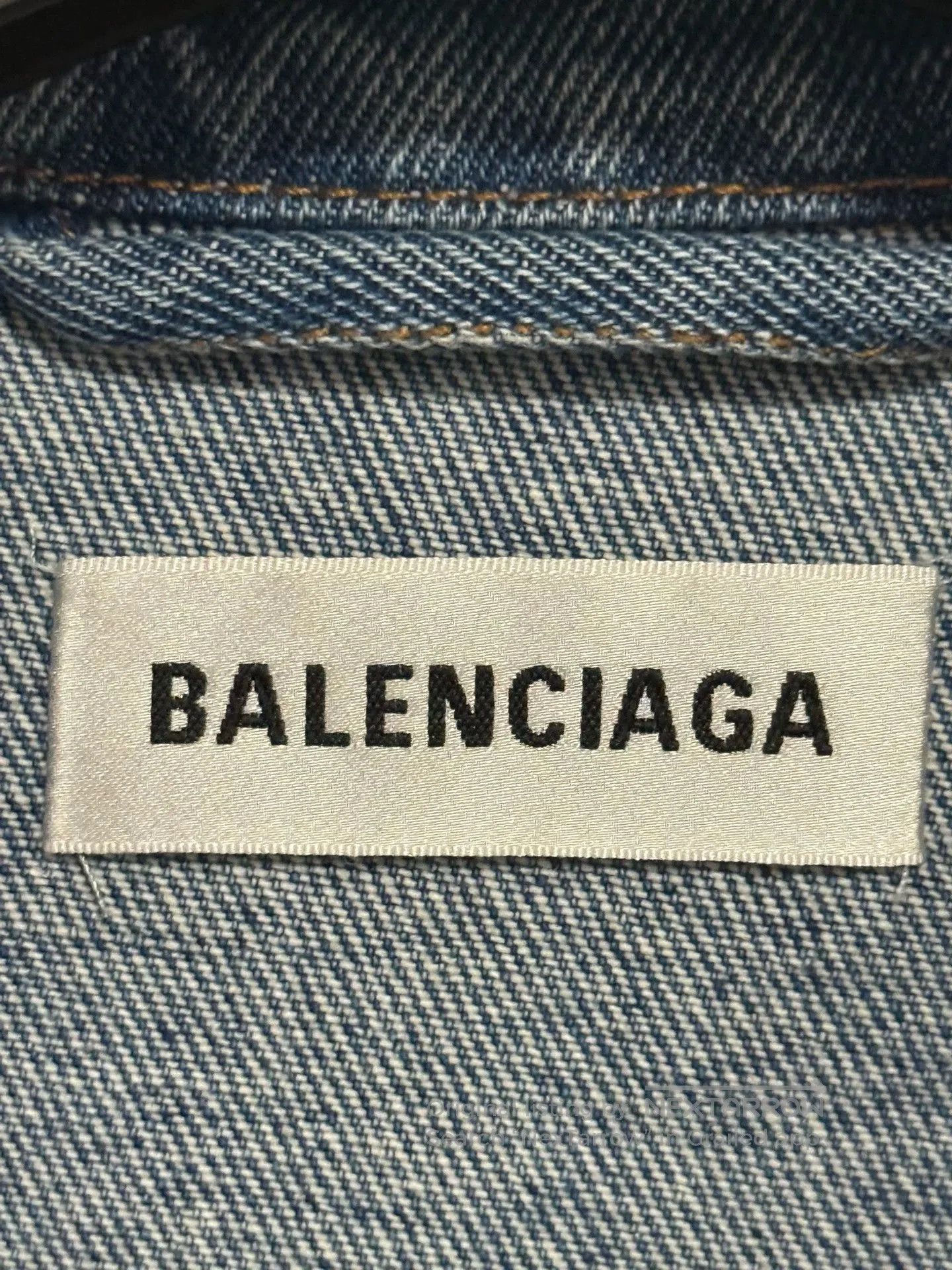 Balenciaga Balenciaga Light Wash Denim Jacket. Size US XXS / EU 40 - 5 Thumbnail