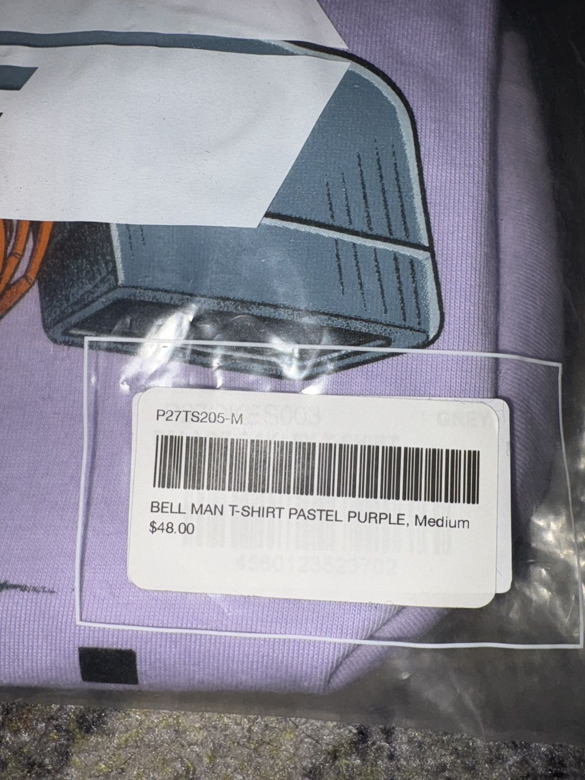 Palace Palace Bellman T-Shirt Pastel Purple Size US M / EU 48-50 / 2 - 3 Thumbnail