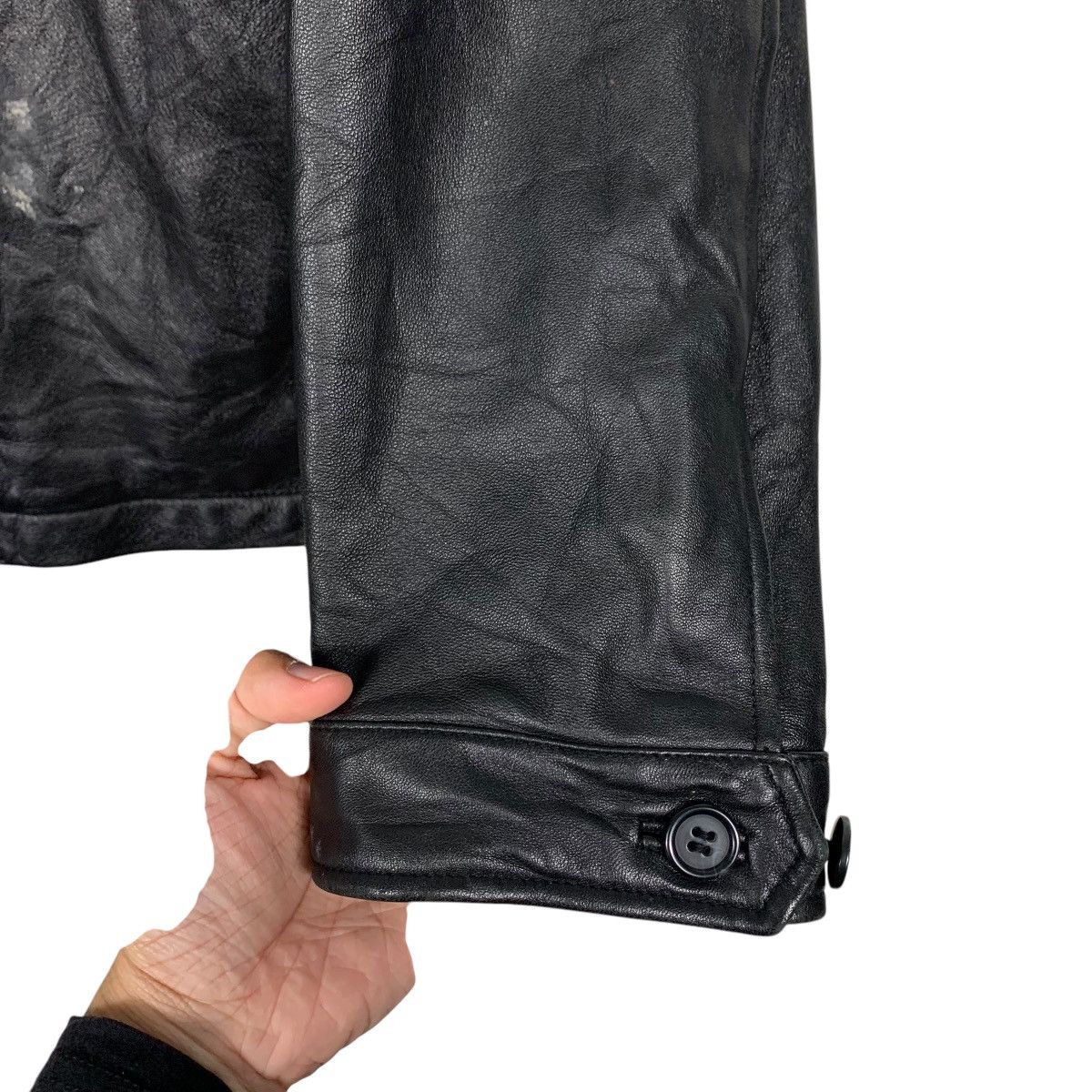 Japanese Brand Y2k Vintage GENEROUS Sheepskin Leather Jacket #2567-C116 Size US L / EU 52-54 / 3 - 13 Thumbnail