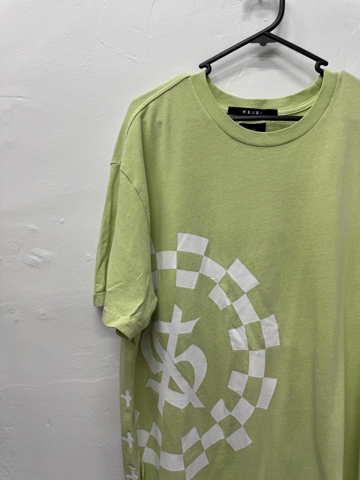 Ksubi new ksubi tee t-shirt top mens team biggie limelite medium m Size US M / EU 48-50 / 2 - 2 Thumbnail