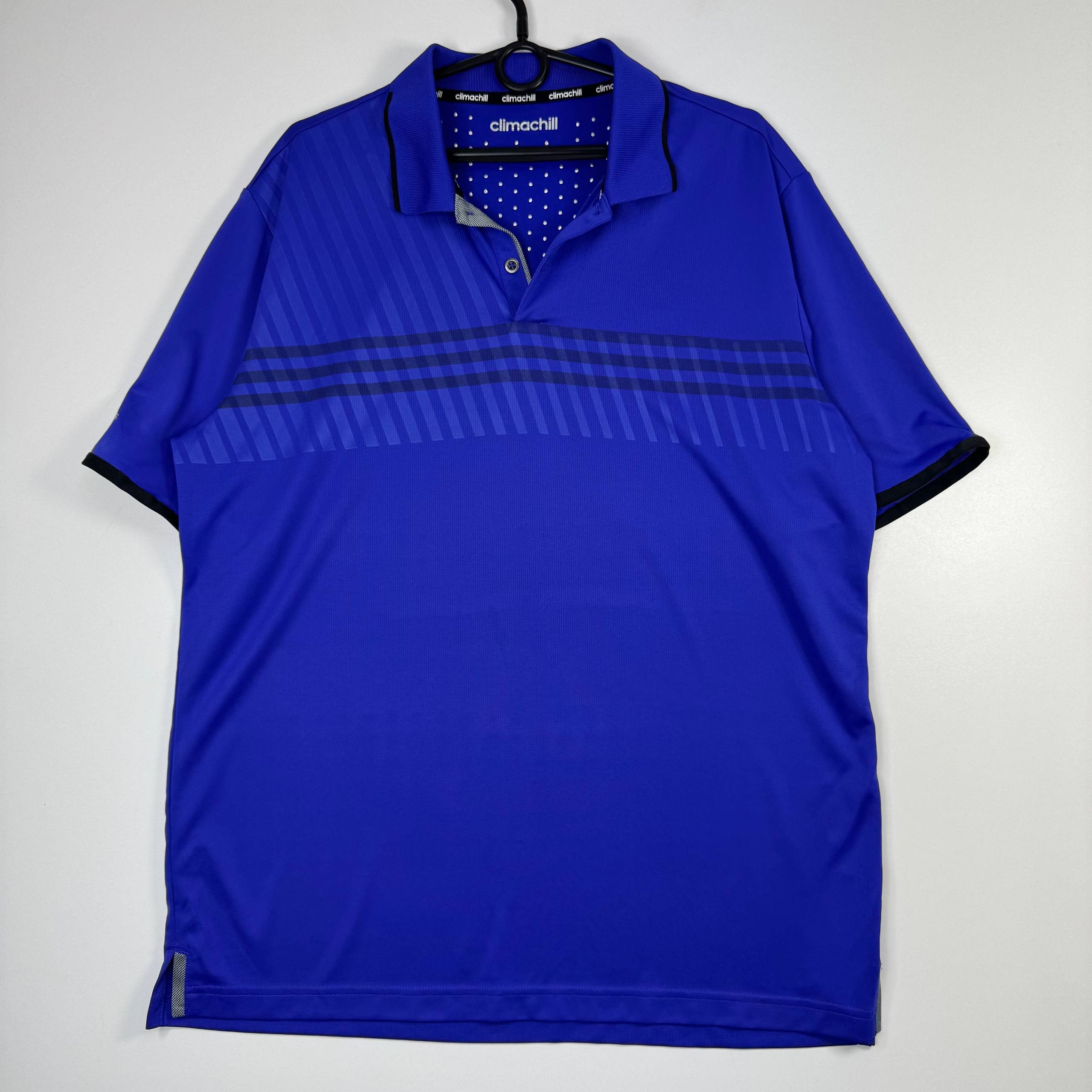 Adidas Adidas Climachill Golf Polo Shirt Blue B83342 Mens Size L Size US L / EU 52-54 / 3 - 1 Thumbnail
