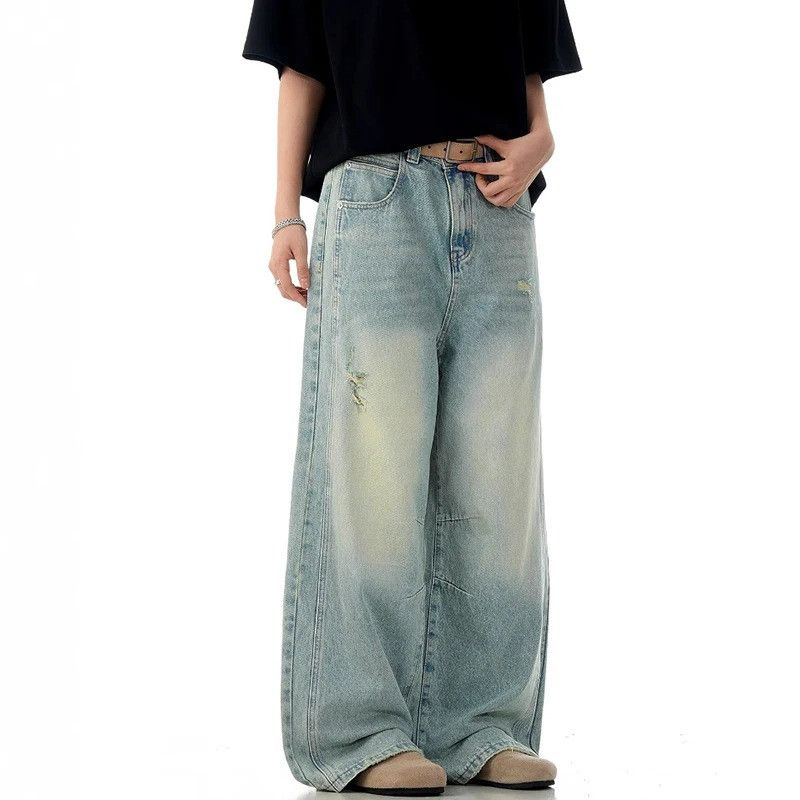 Jean High Street Baggy Men's Deim Size US 32 / EU 48 - 5 Thumbnail