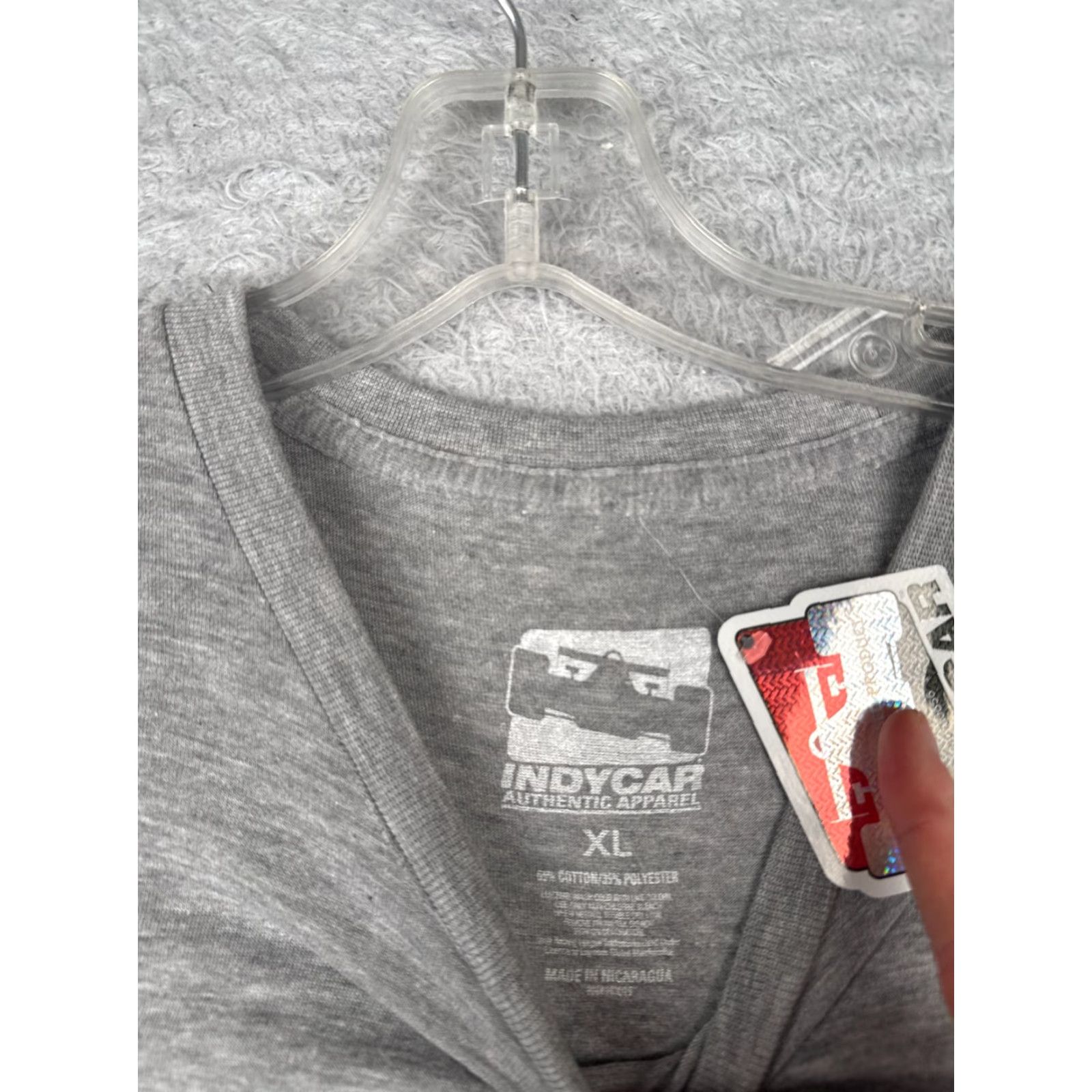 Vintage Indycar Shirt Adult XL Gray EI-LO INC T-Shirt Men’s Cars Racing Logo Cotton New Size US XL / EU 56 / 4 - 7 Thumbnail