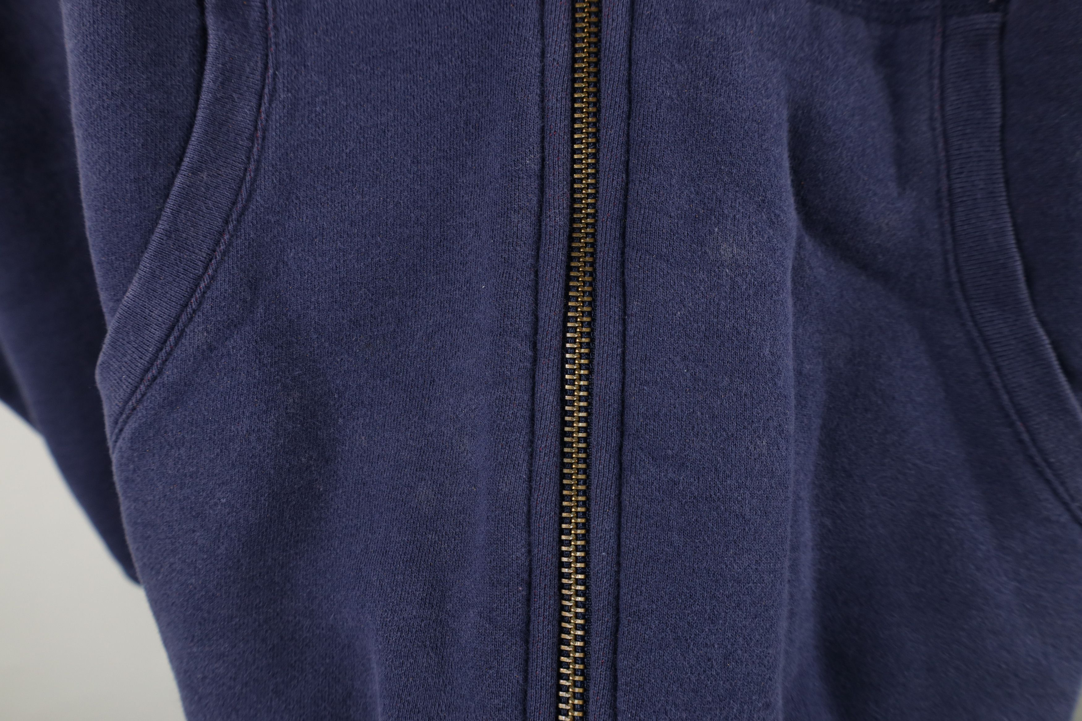 Vintage Vintage Streetwear Striped Heavyweight Full Zip Hoodie Size US L / EU 52-54 / 3 - 5 Thumbnail