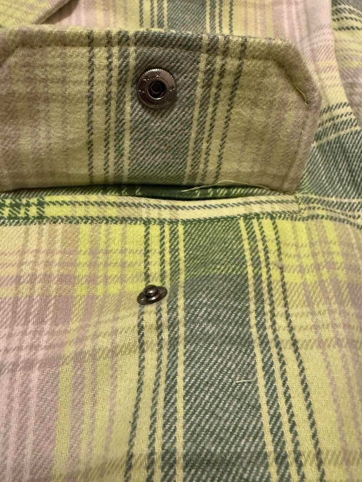 Cookies Cookies Yellowstone green and yellow plaid jacket Size US XL / EU 56 / 4 - 3 Thumbnail