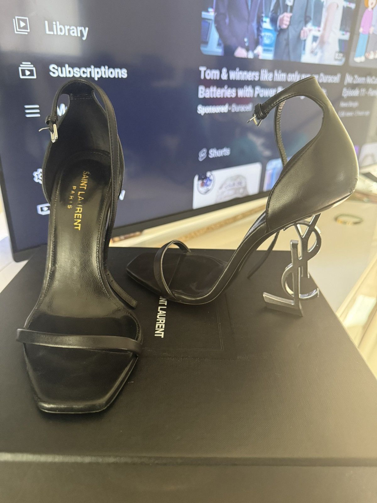 Yves Saint Laurent Saint Laurent Opyum 110mm leather sandals Size US 6 / IT 36 - 2 Thumbnail