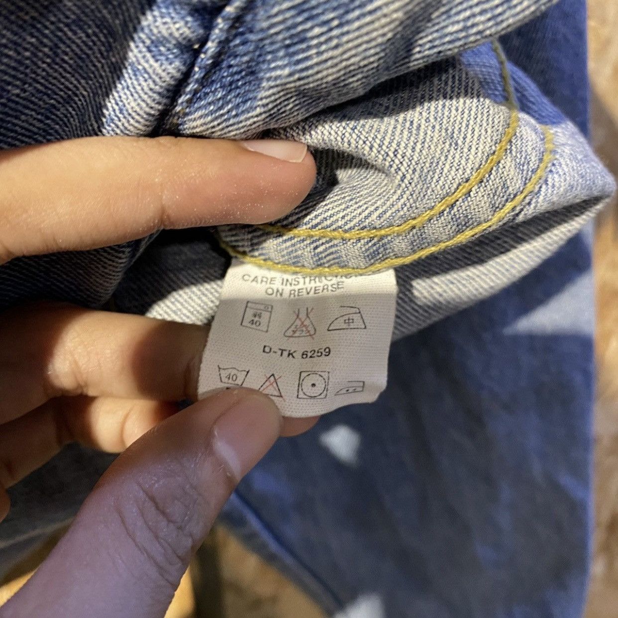 DKNY × Vintage Rare 90s Vintage DKNY AMERICAN ATHLETIC NYC Jeans Jackets Size US M / EU 48-50 / 2 - 13 Thumbnail